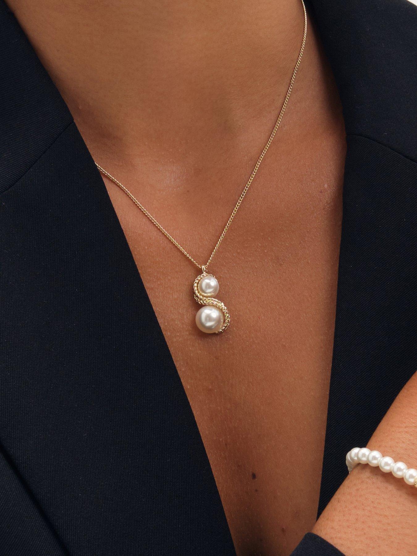 Image 3 of 4 of Jon Richard Gold Plated Pearl And Infinity Trio Set - Gift Box