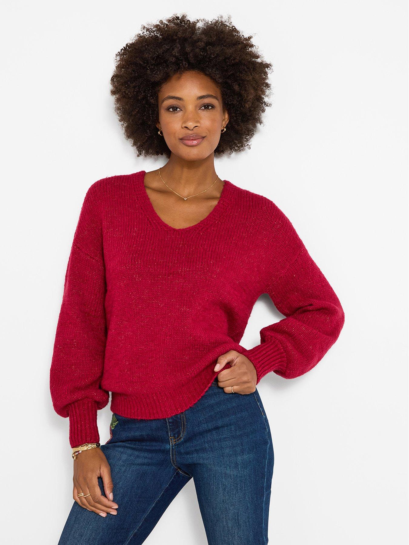 Joe Browns Oh So Cosy V- Neck Jumper