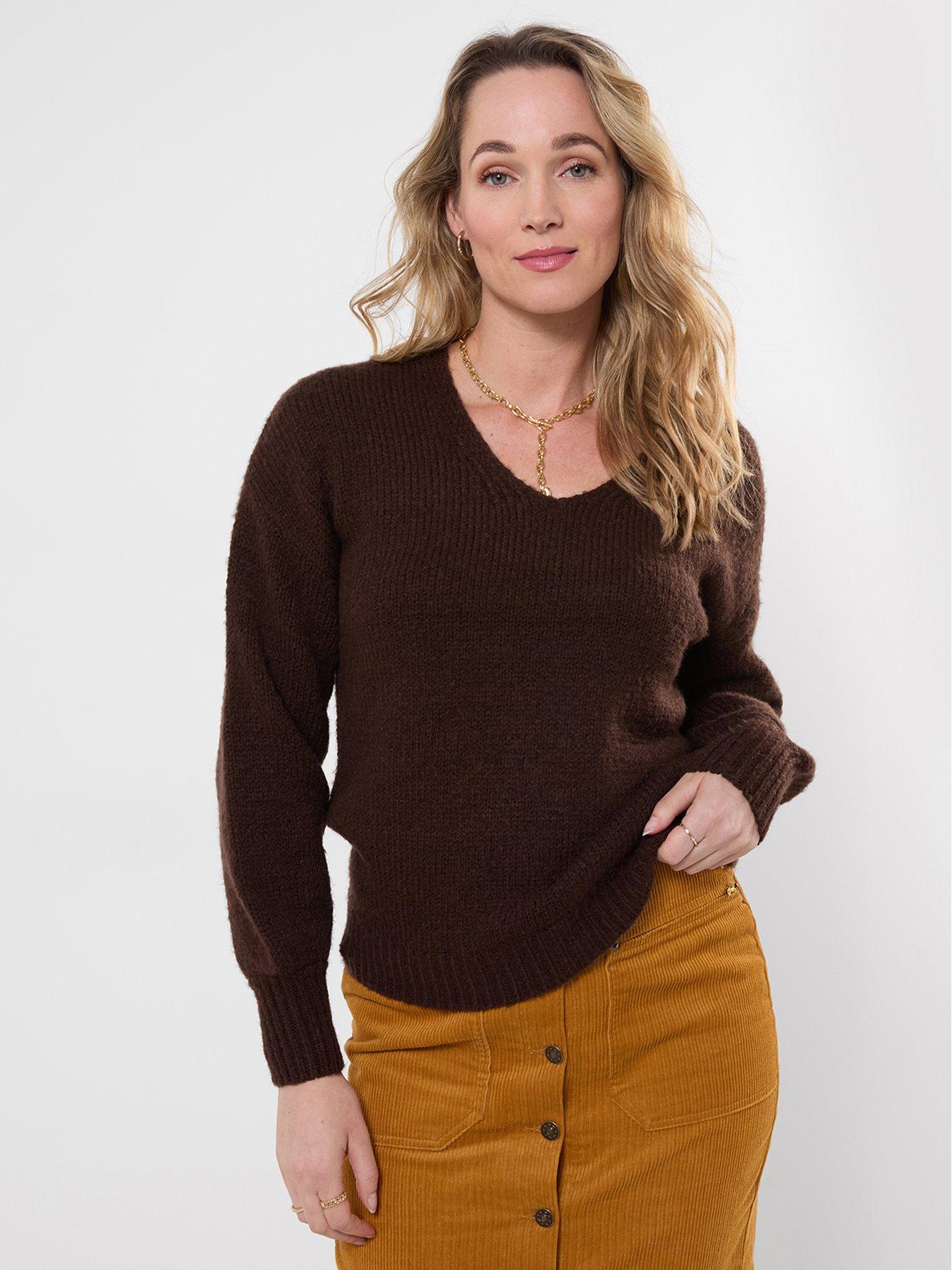Joe Browns Oh So Cosy V- Neck Jumper