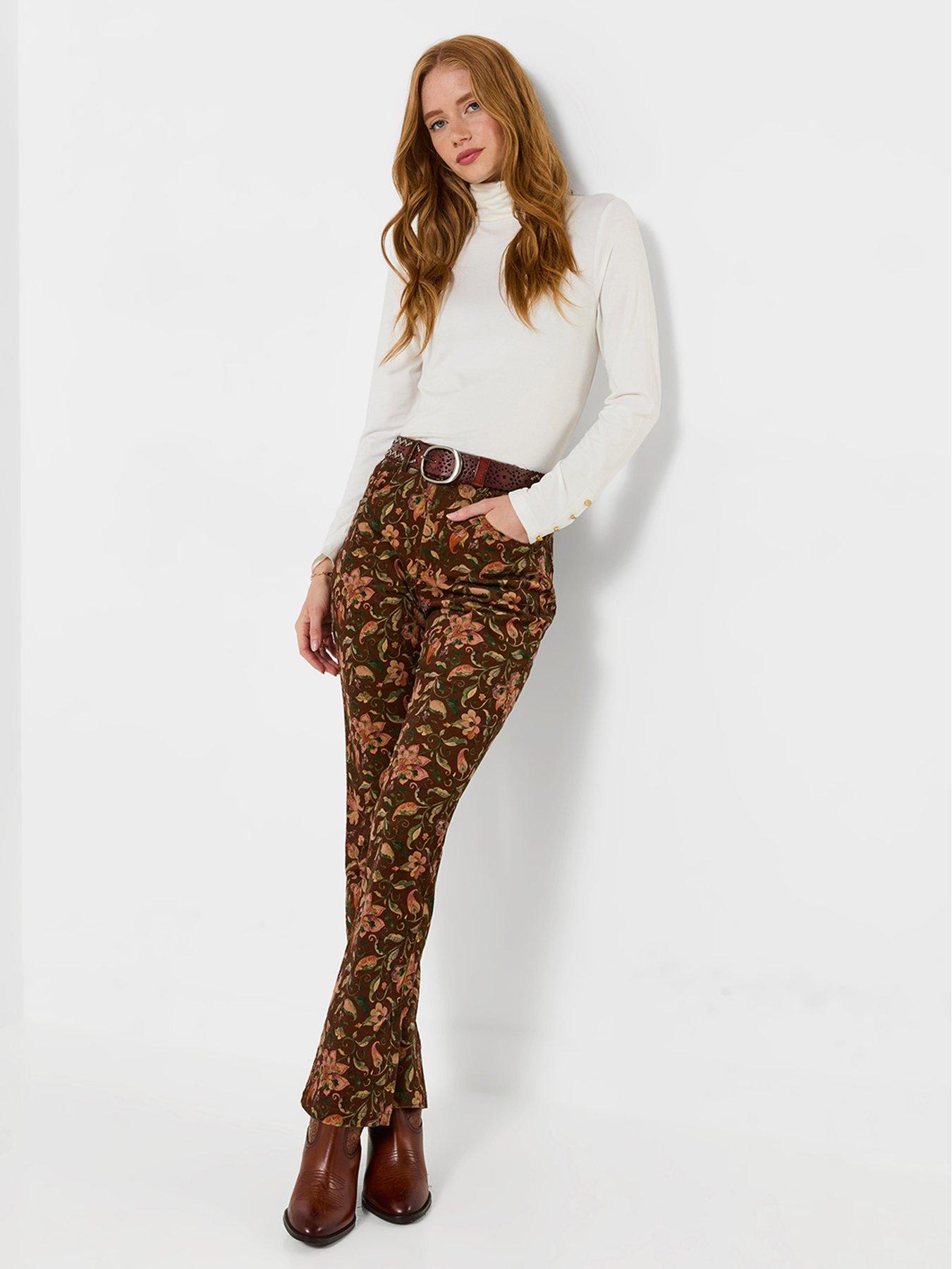 Image 3 of 5 of Joe Browns Bella Printed Cord Trousers