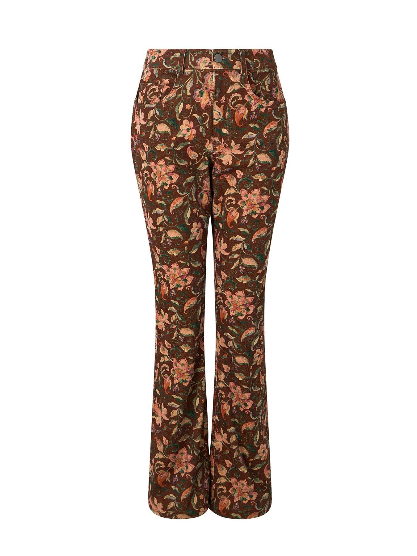 Image 5 of 5 of Joe Browns Bella Printed Cord Trousers