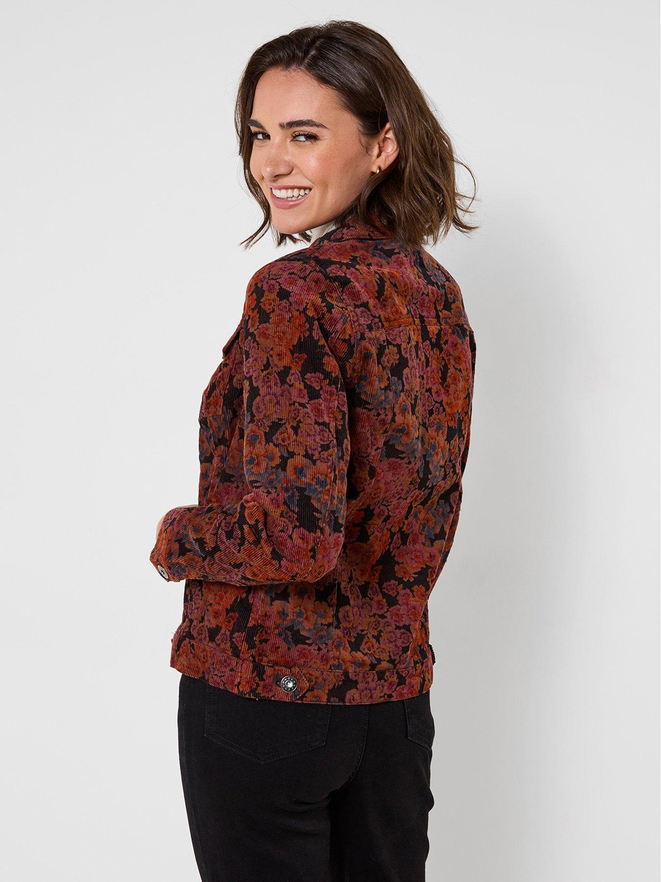 Image 2 of 5 of Joe Browns Autumn Days Floral Cord Jacket