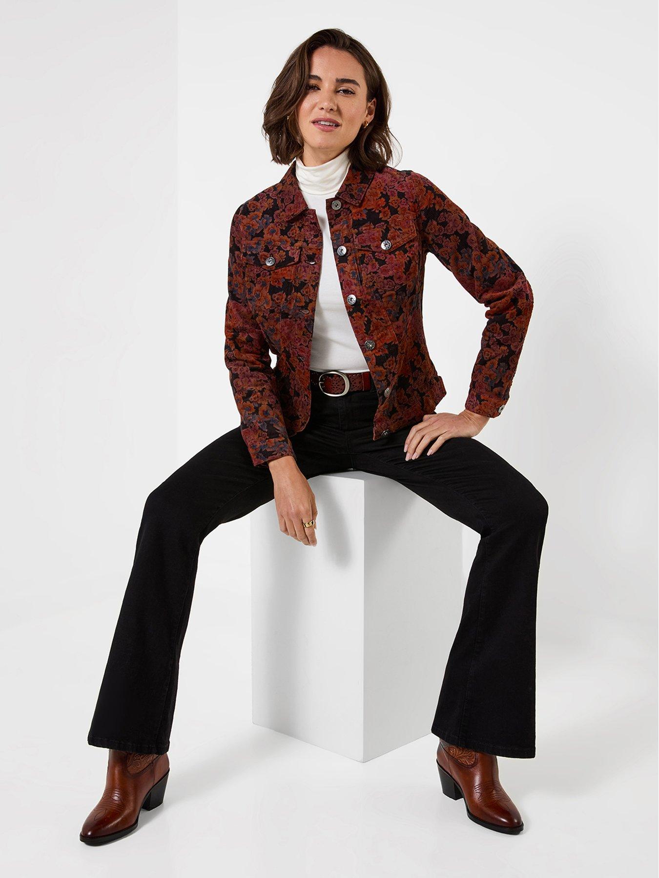 Image 3 of 5 of Joe Browns Autumn Days Floral Cord Jacket