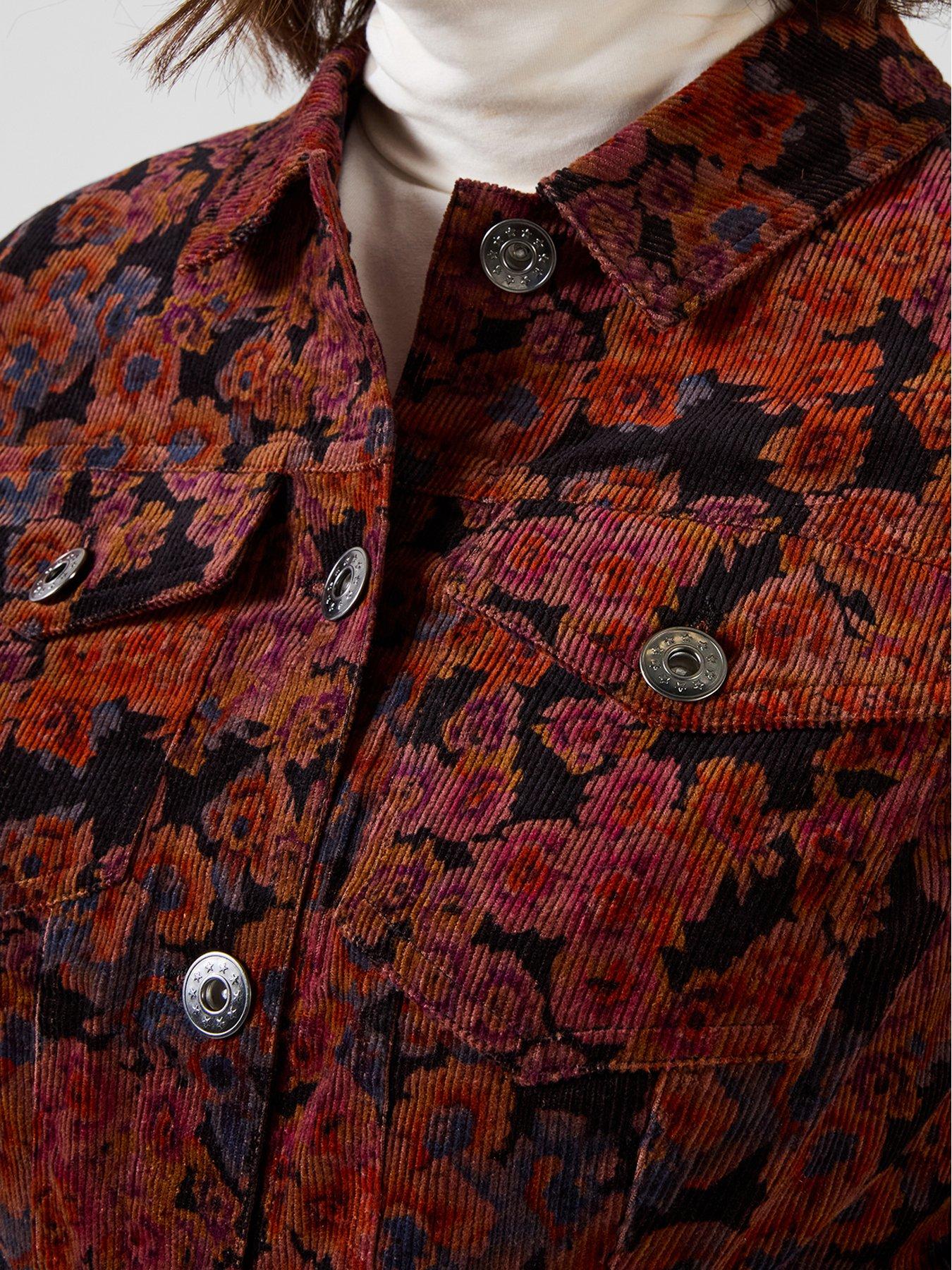 Image 4 of 5 of Joe Browns Autumn Days Floral Cord Jacket
