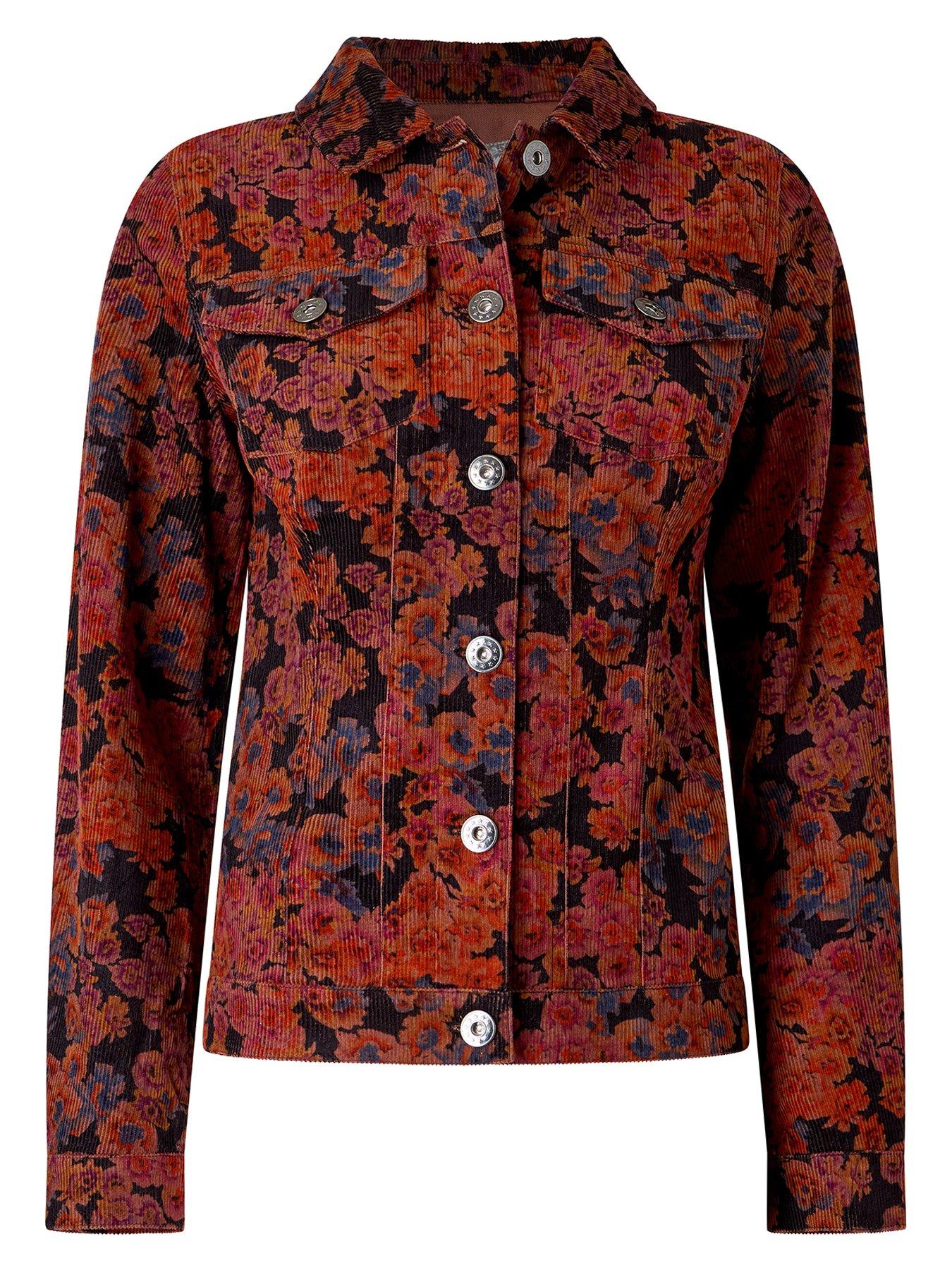 Image 5 of 5 of Joe Browns Autumn Days Floral Cord Jacket