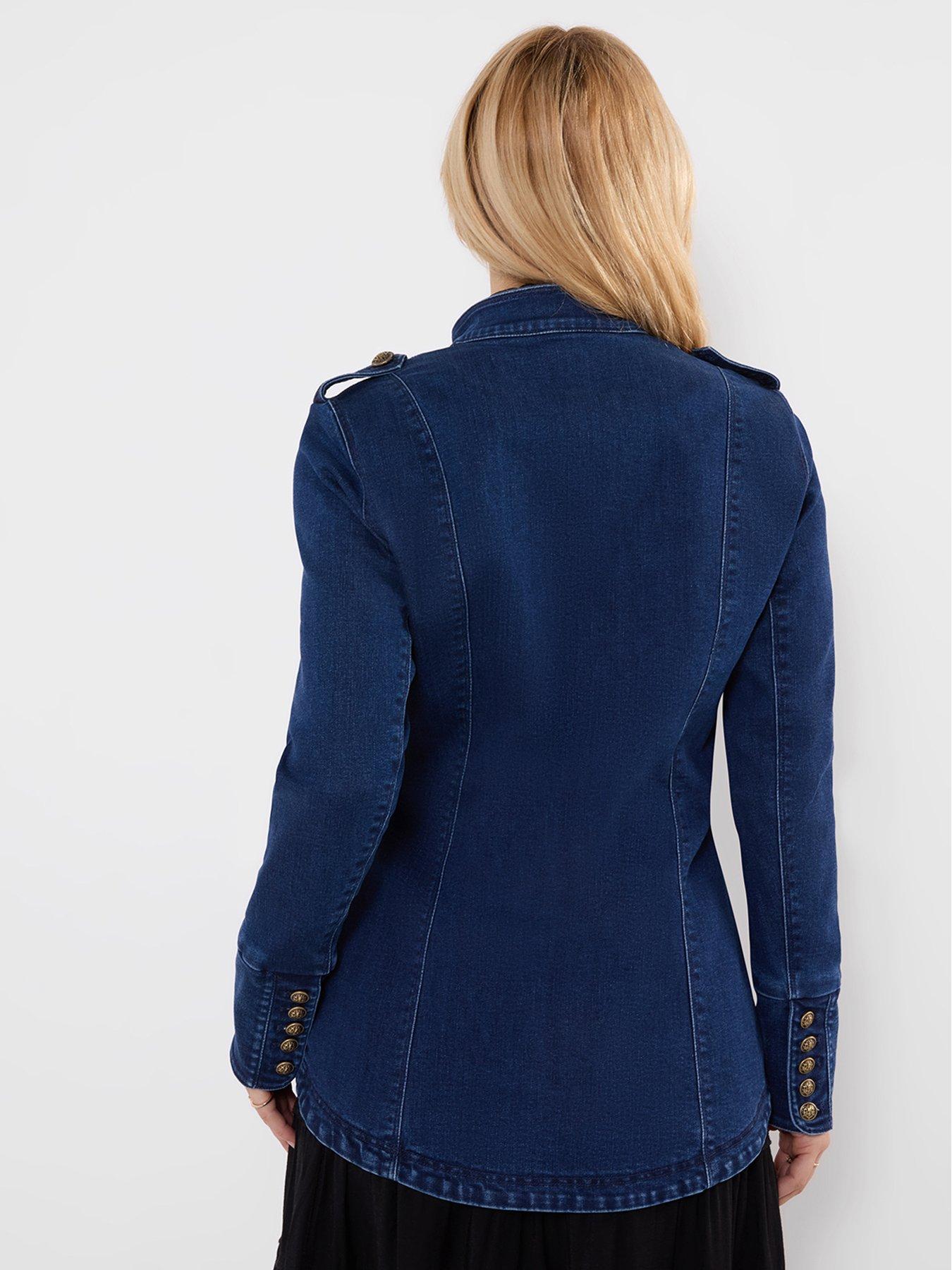 Image 2 of 6 of Joe Browns Ultimate Denim Military Jacket