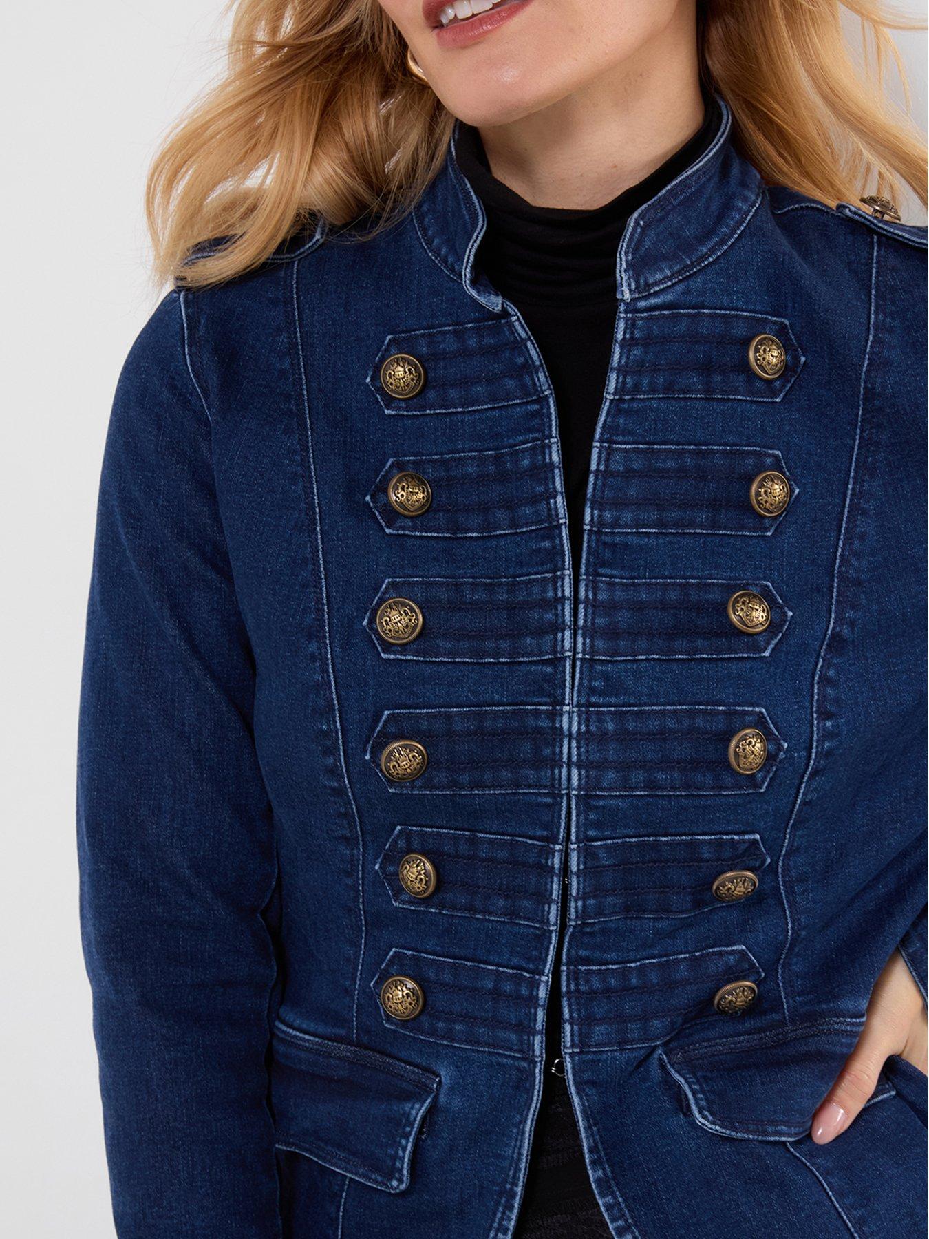 Image 3 of 6 of Joe Browns Ultimate Denim Military Jacket