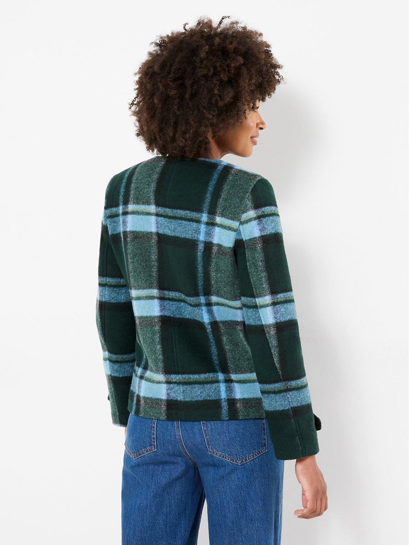 Image 2 of 6 of Joe Browns Willow Check Jacket With Detachable Scarf