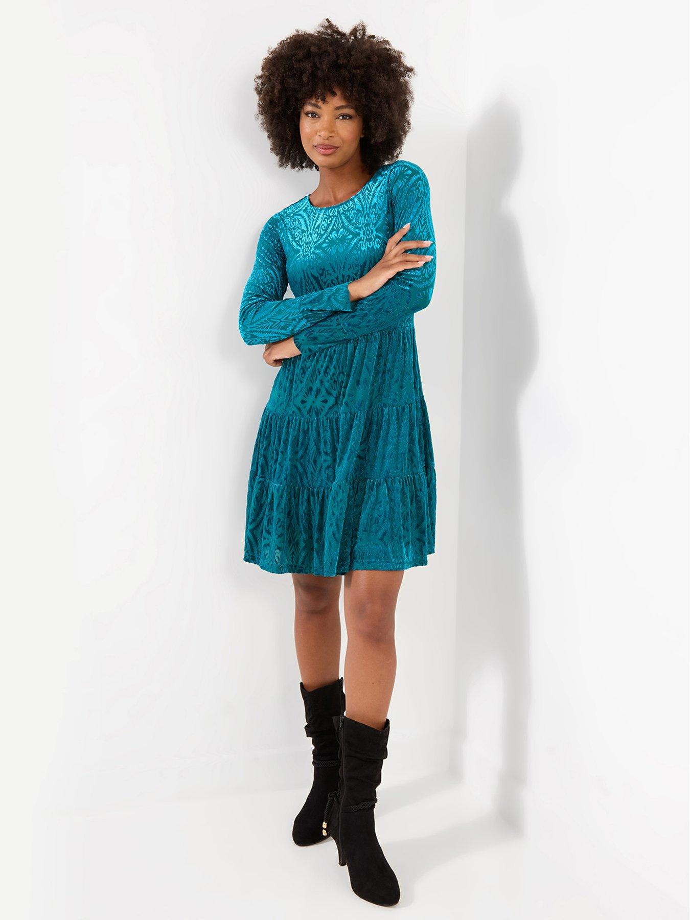 Image 3 of 5 of Joe Browns Delightful Devore Tunic Dress