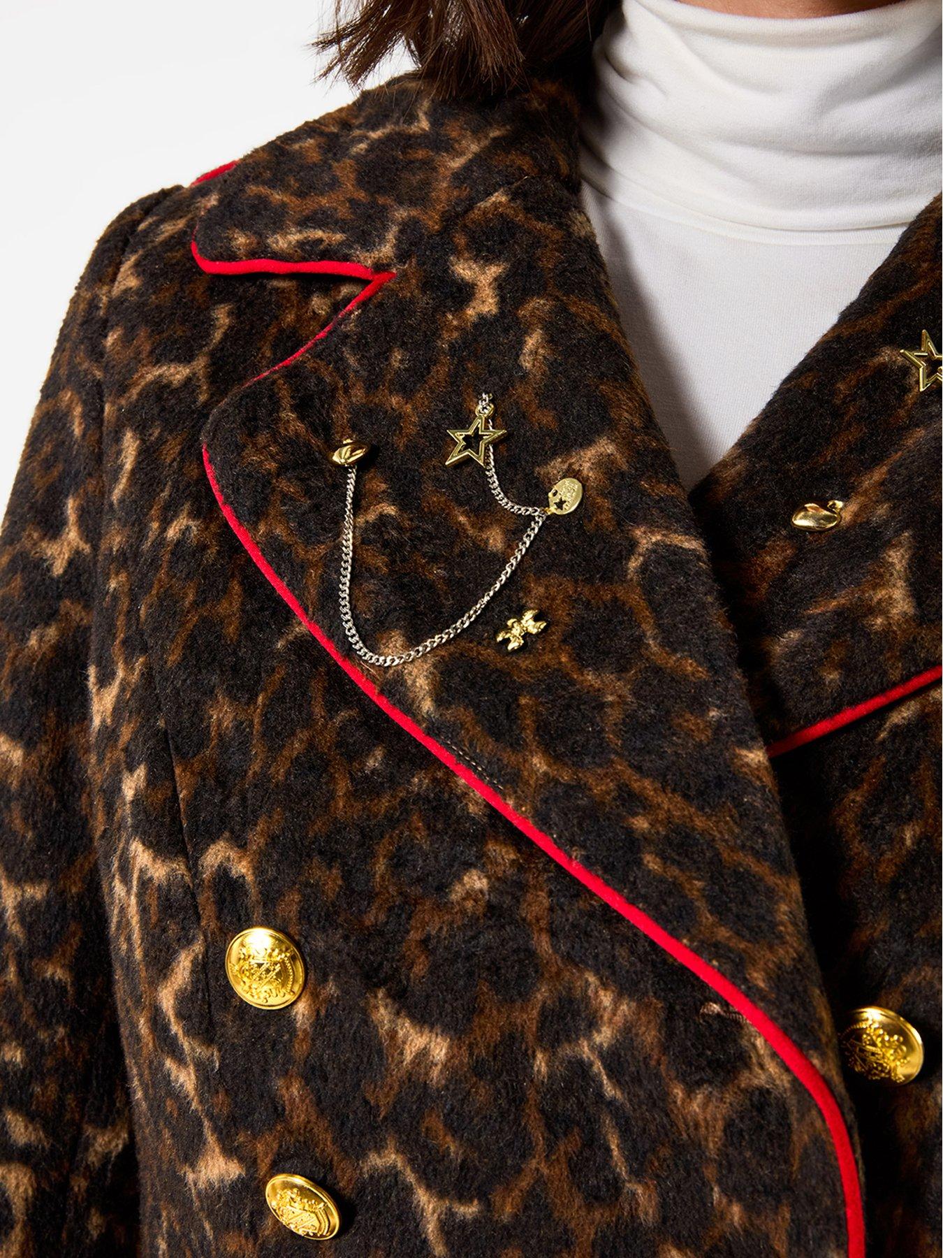 Image 4 of 7 of Joe Browns Make A Statement Long Leopard Coat