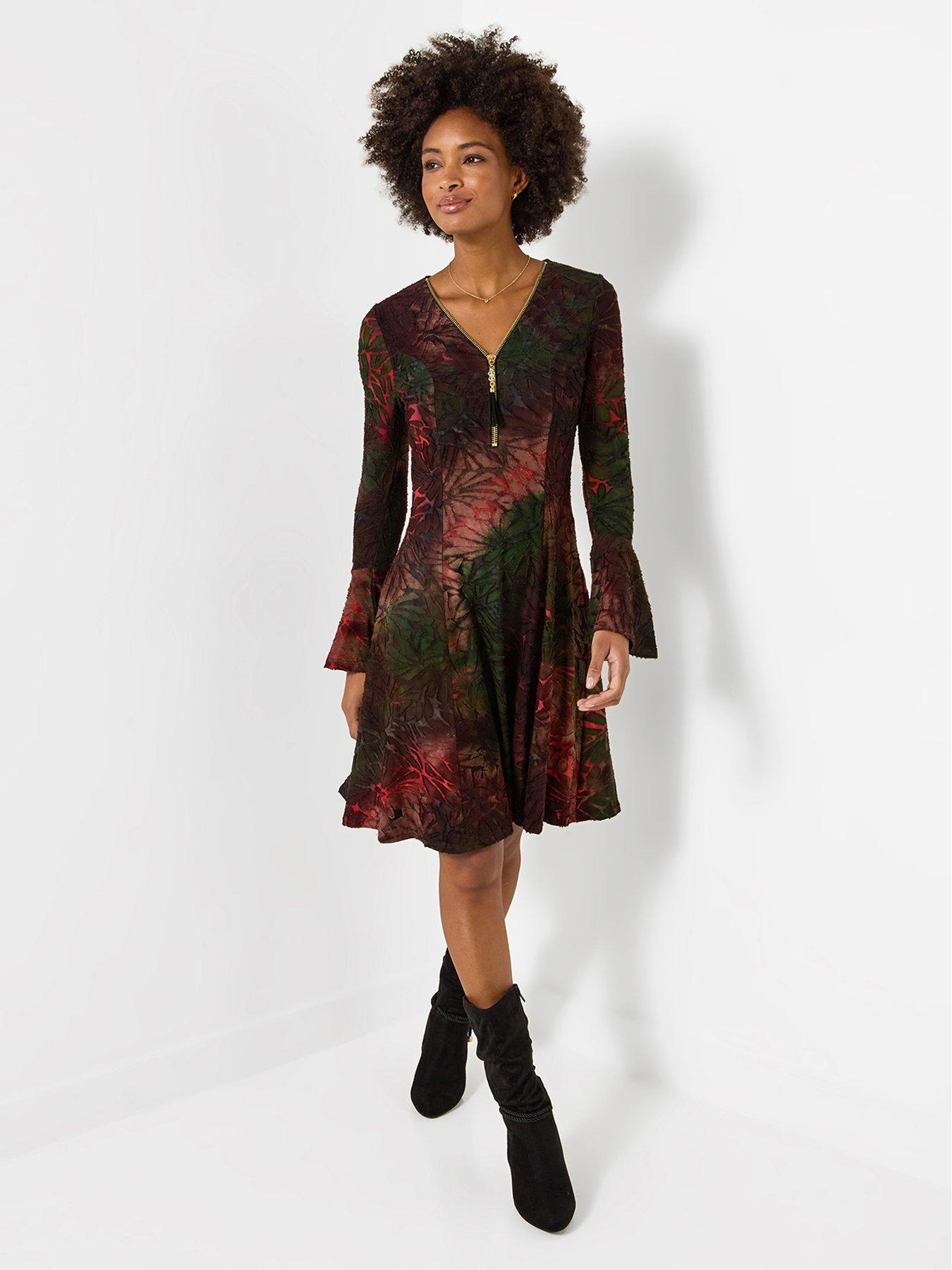Image 1 of 5 of Joe Browns Collette Zip Front Dress