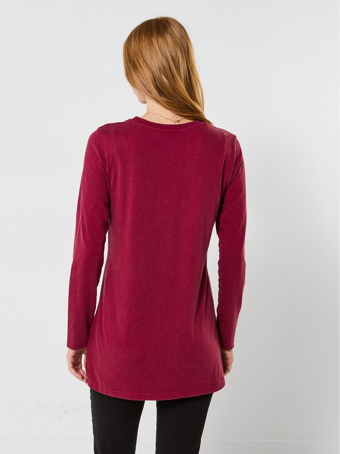 Image 2 of 5 of Joe Browns Star Graphic Acid Wash Tunic Top