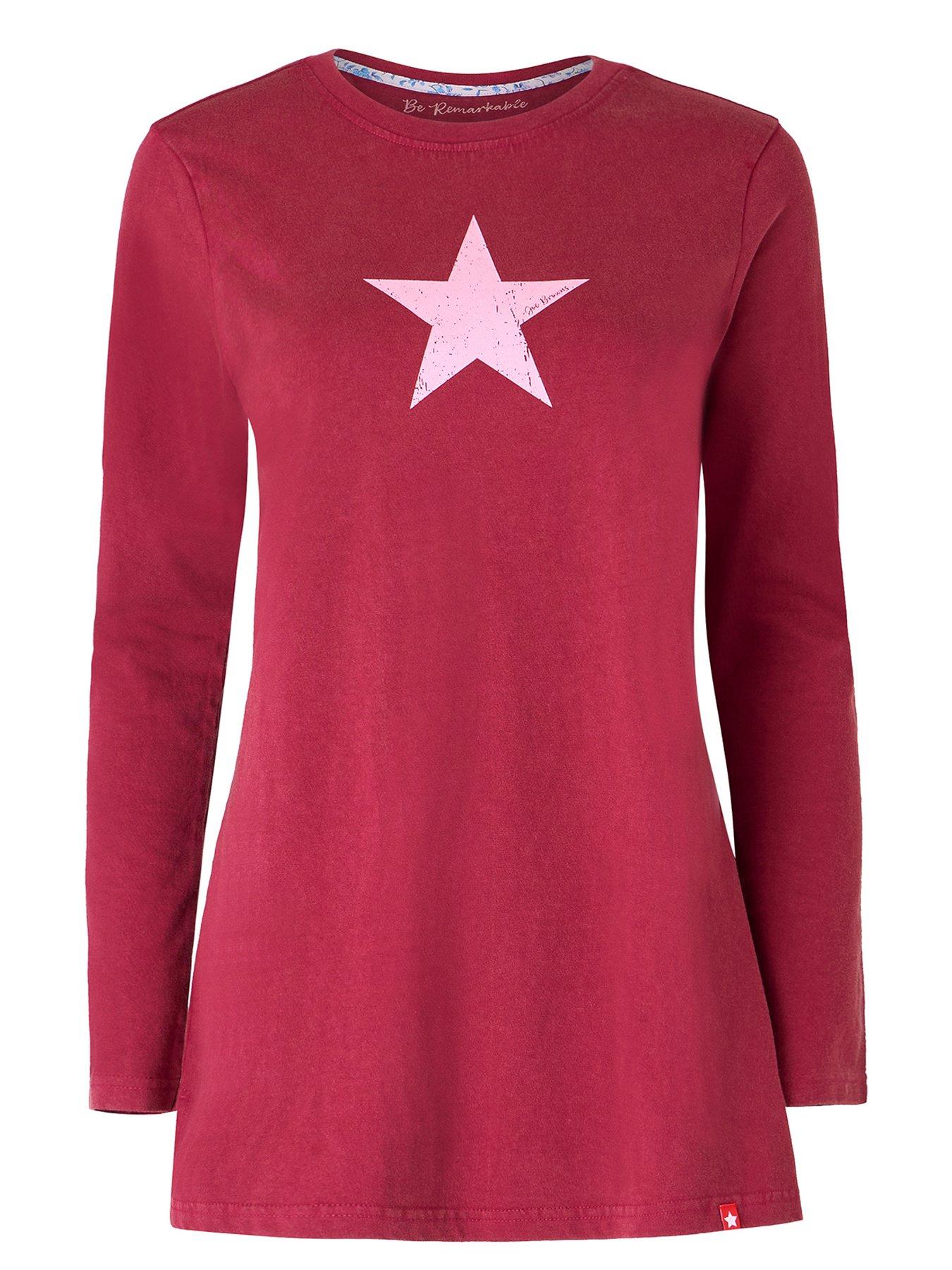 Image 5 of 5 of Joe Browns Star Graphic Acid Wash Tunic Top