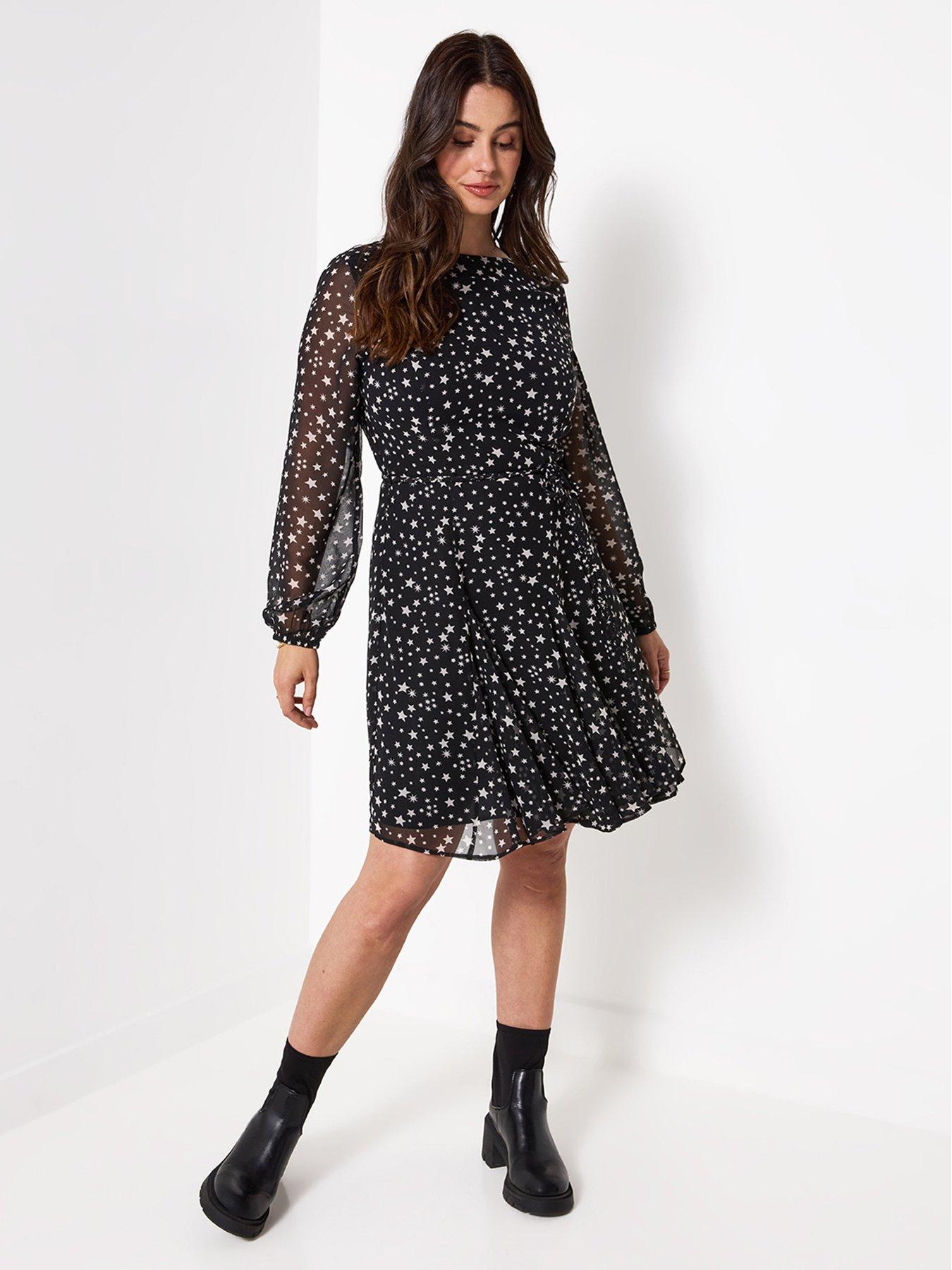 Image 1 of 5 of Joe Browns Astrid Flippy Hem Mini Dress