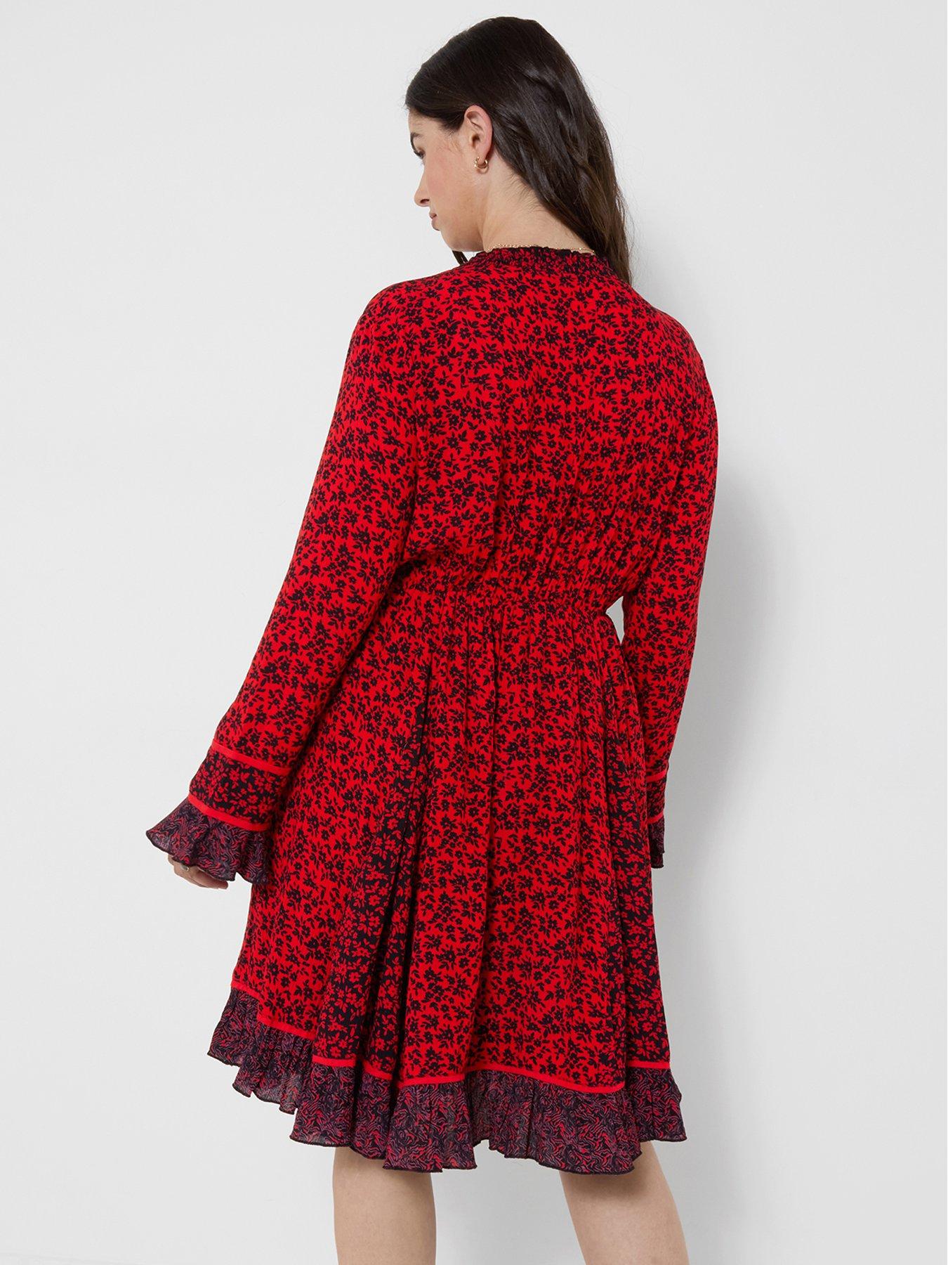Image 2 of 5 of Joe Browns Ditsy Floral Wrap Front Dress