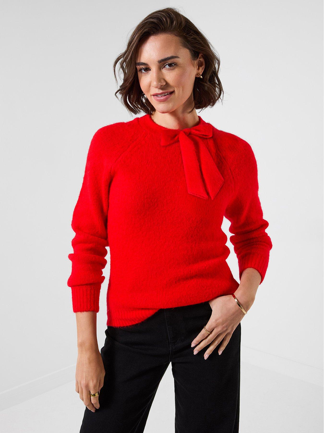 Joe Browns Daisy Tie Neck Jumper