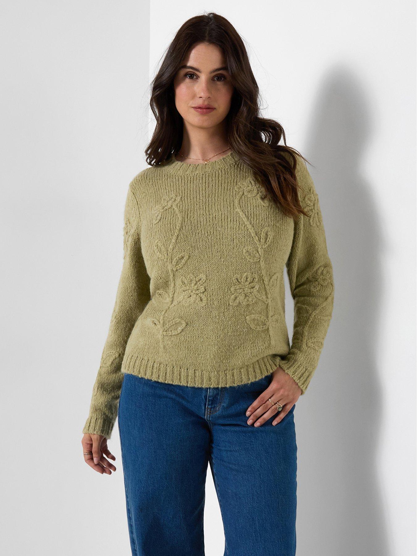Joe Browns Tallulah Floral Embroidered Jumper