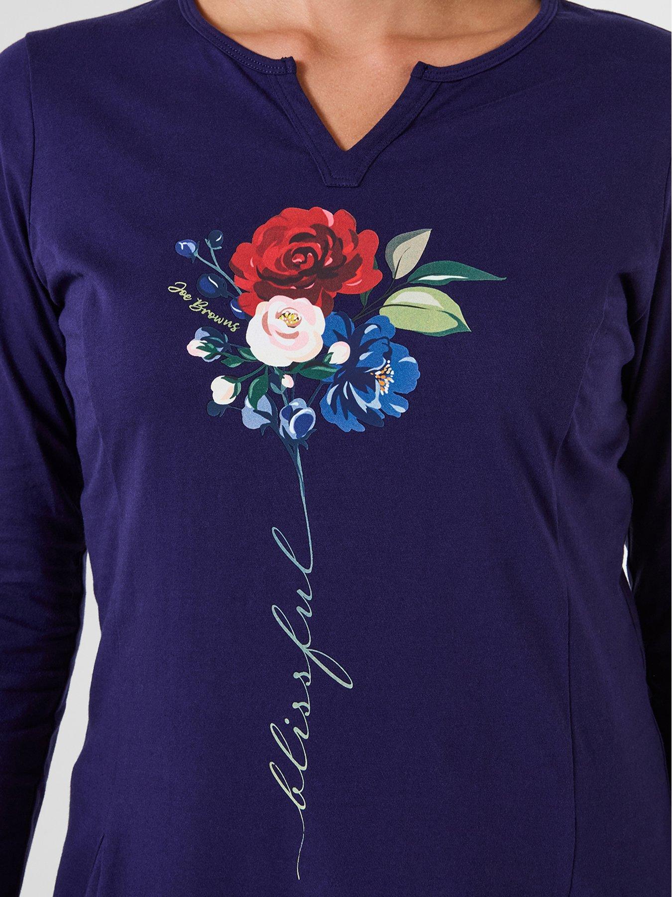 Image 4 of 5 of Joe Browns Blissful Stem Flower Graphic Tunic Top