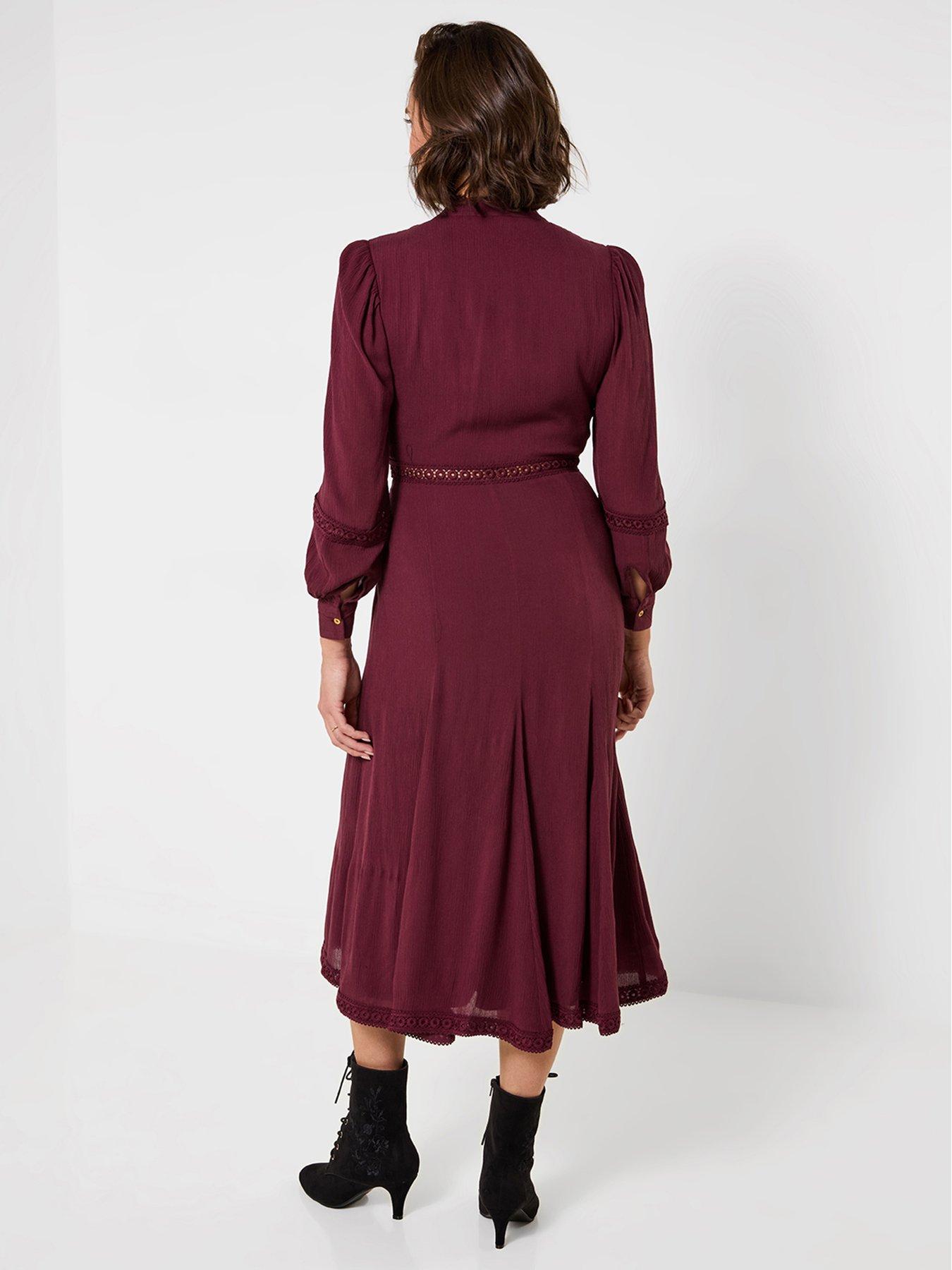 Image 2 of 5 of Joe Browns Preya Long Sleeve Midi Dress