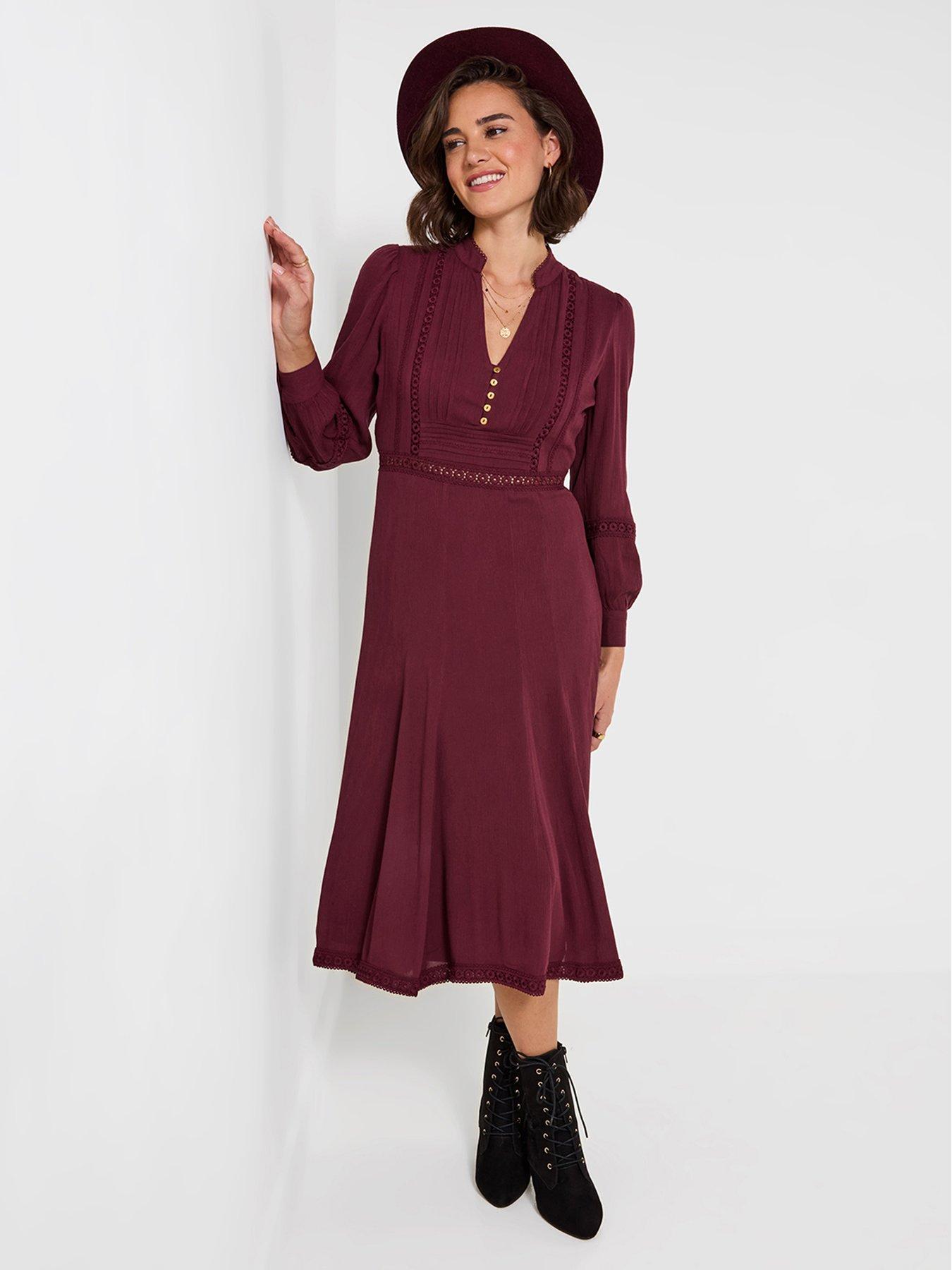Image 3 of 5 of Joe Browns Preya Long Sleeve Midi Dress