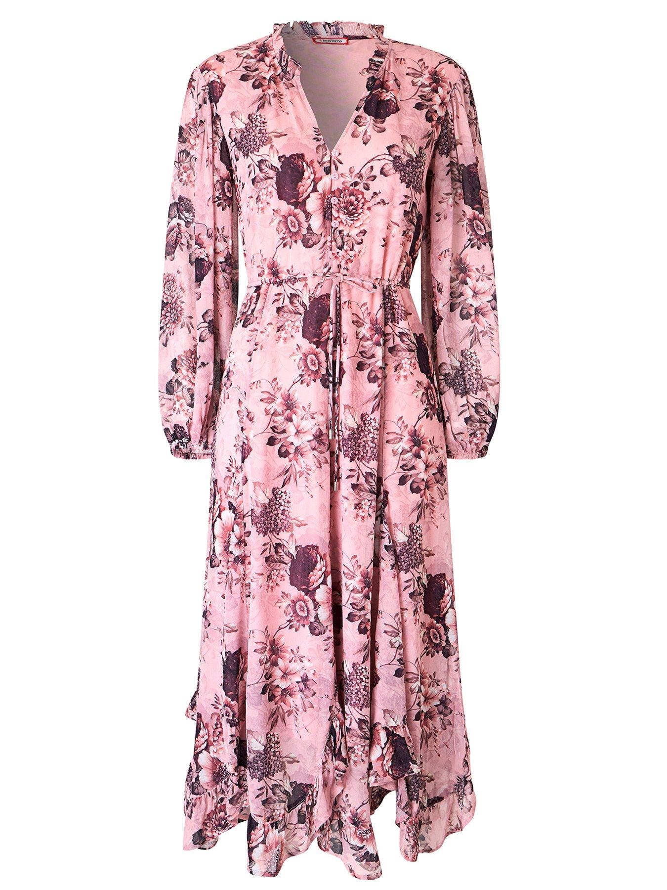 Image 7 of 7 of Joe Browns Elegant Florals Frill Hem Midi Dress