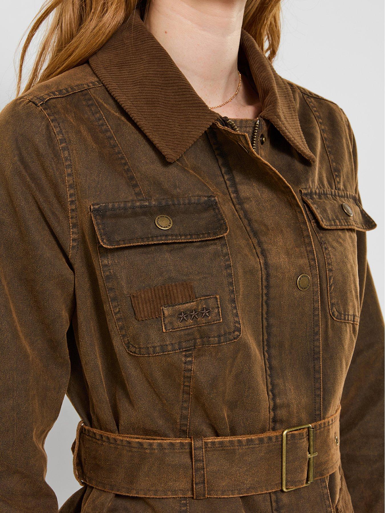 Image 5 of 7 of Joe Browns Remarkable Belted Wax Jacket