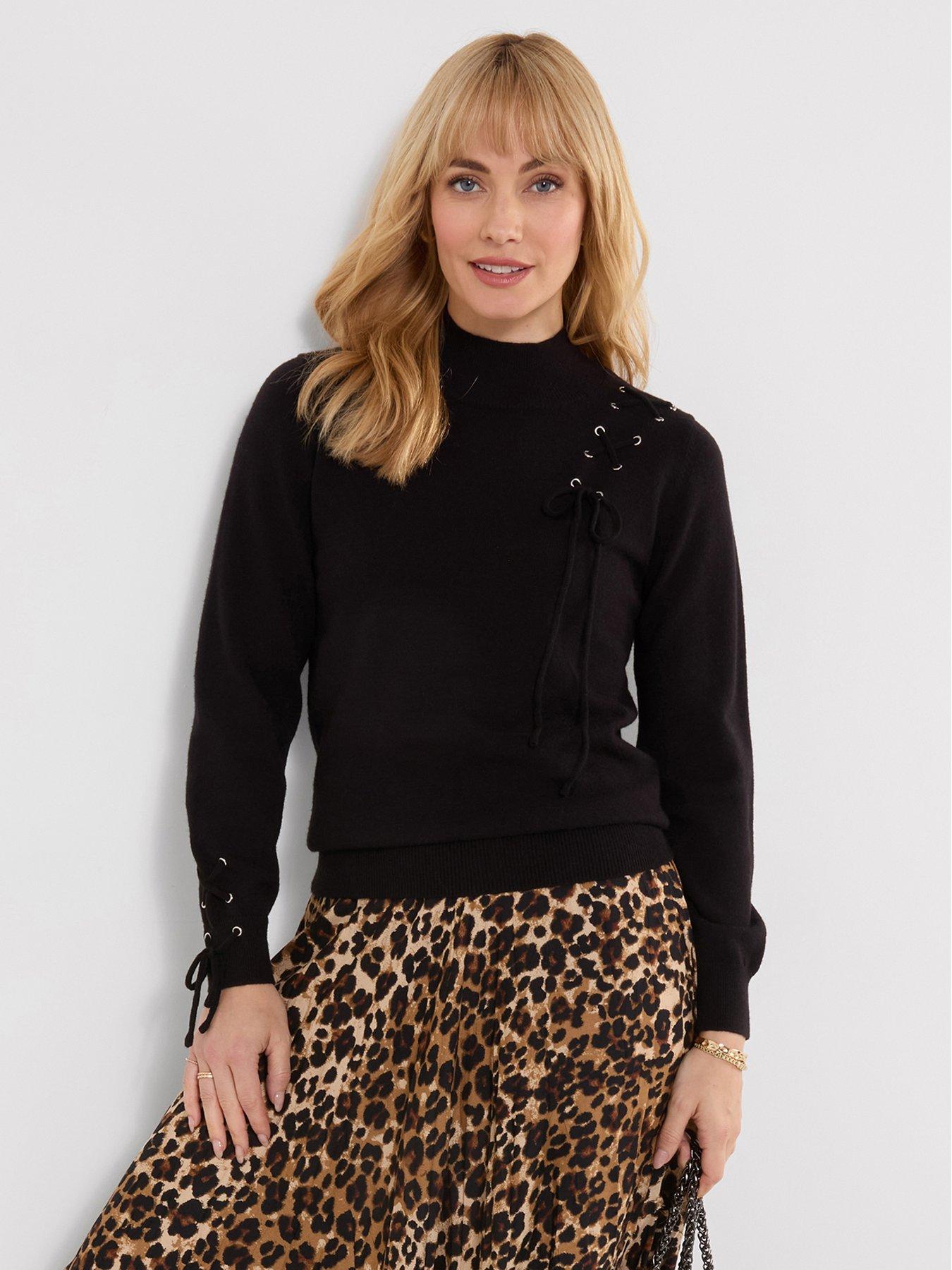 Joe Browns Chrissie Lace Up Detail Jumper