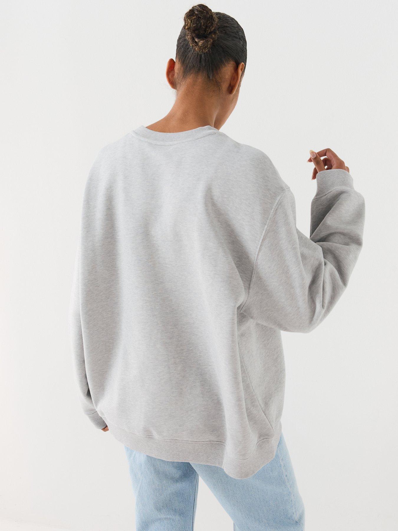 Image 2 of 6 of HUGO Classic Crew Neck Sweatshirt - Grey