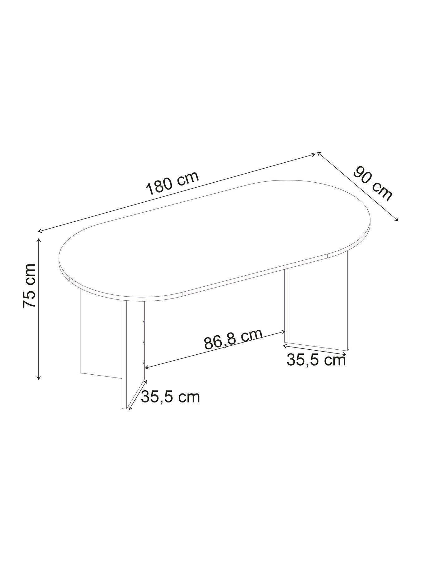 Image 5 of 7 of Decortie Sablin Dining Table