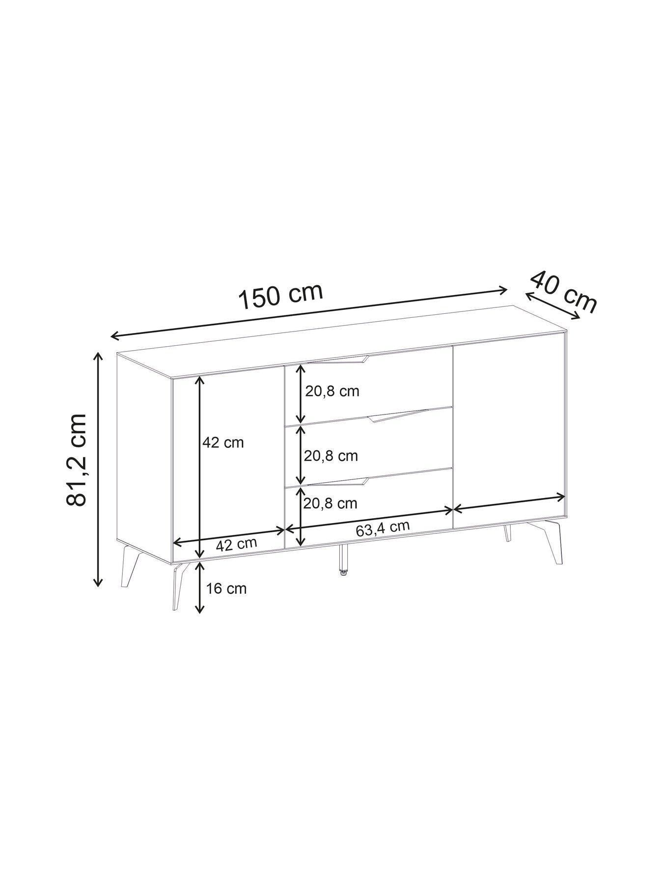Image 6 of 6 of Decortie Jaden Sideboard