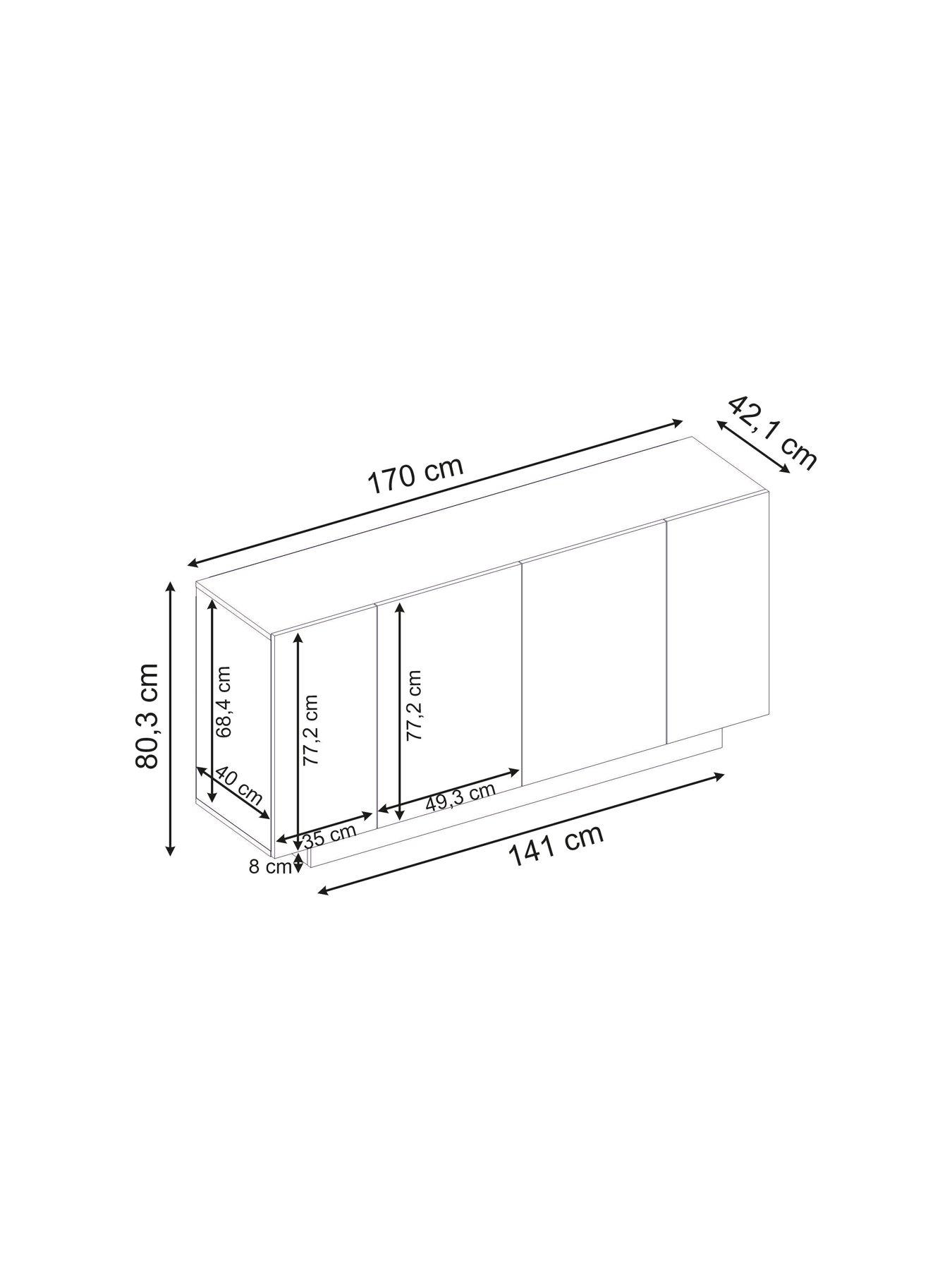 Image 7 of 7 of Decortie Victor Sideboard