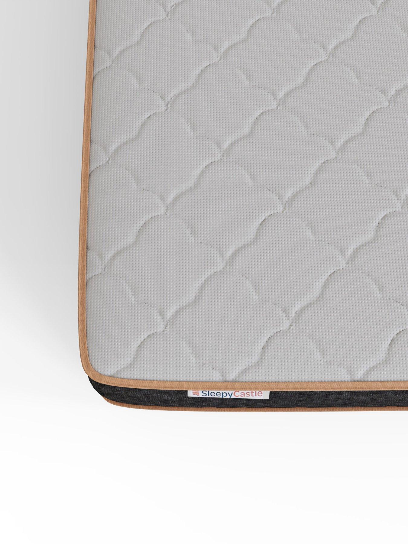 Image 7 of 7 of GFW Cloe Velvet Ottoman Bed with Sleepycastle Mattress Options (Buy &amp; SAVE!) - Natural/Black