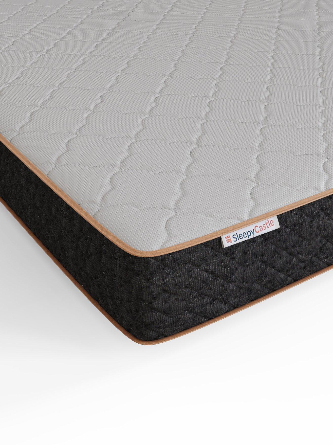 Image 6 of 7 of GFW Elo Corduroy Bed with Sleepycastle Mattress Options (Buy &amp; SAVE!) -&nbsp;Grey