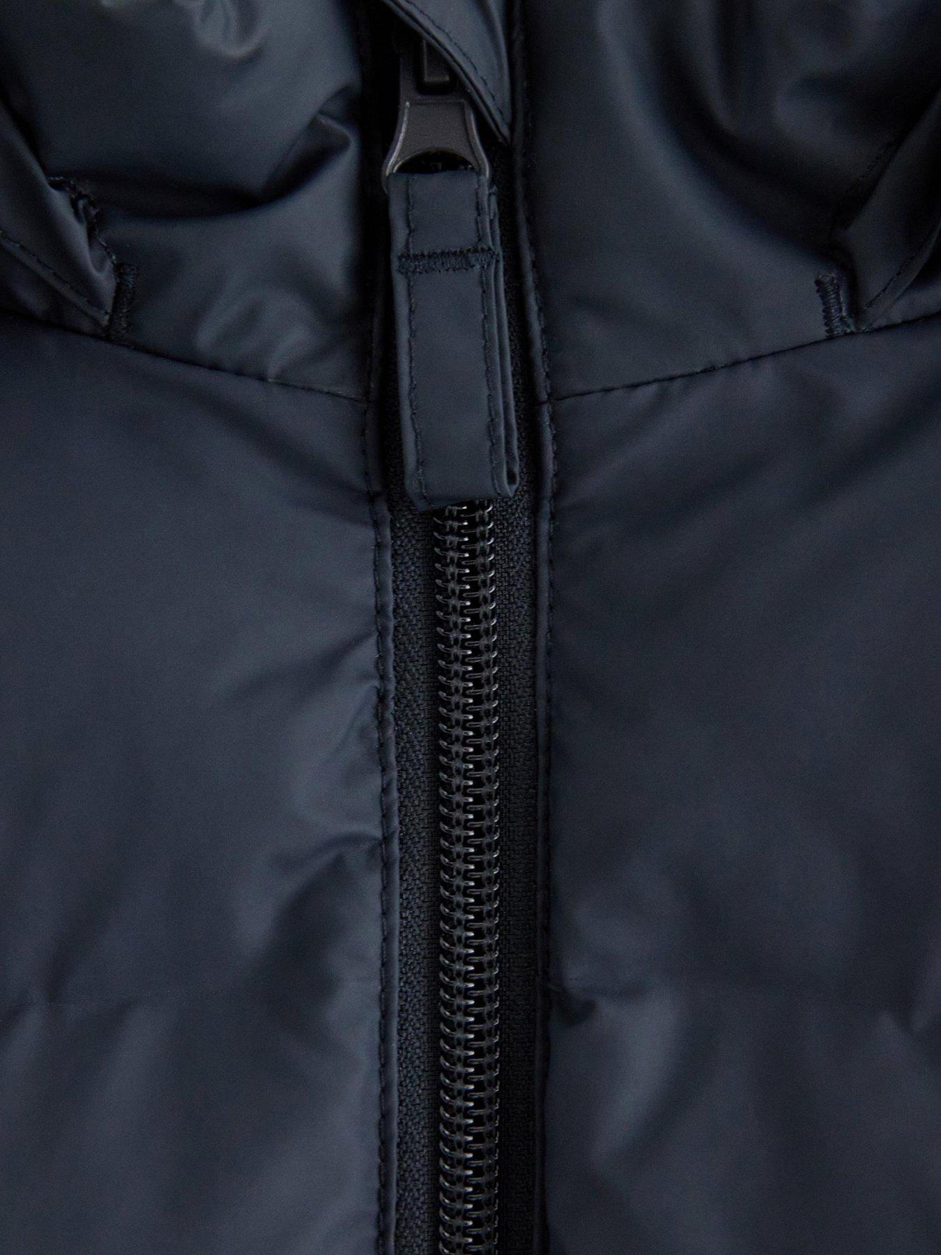 Image 4 of 4 of Lindex Boys Padded Jacket - Navy