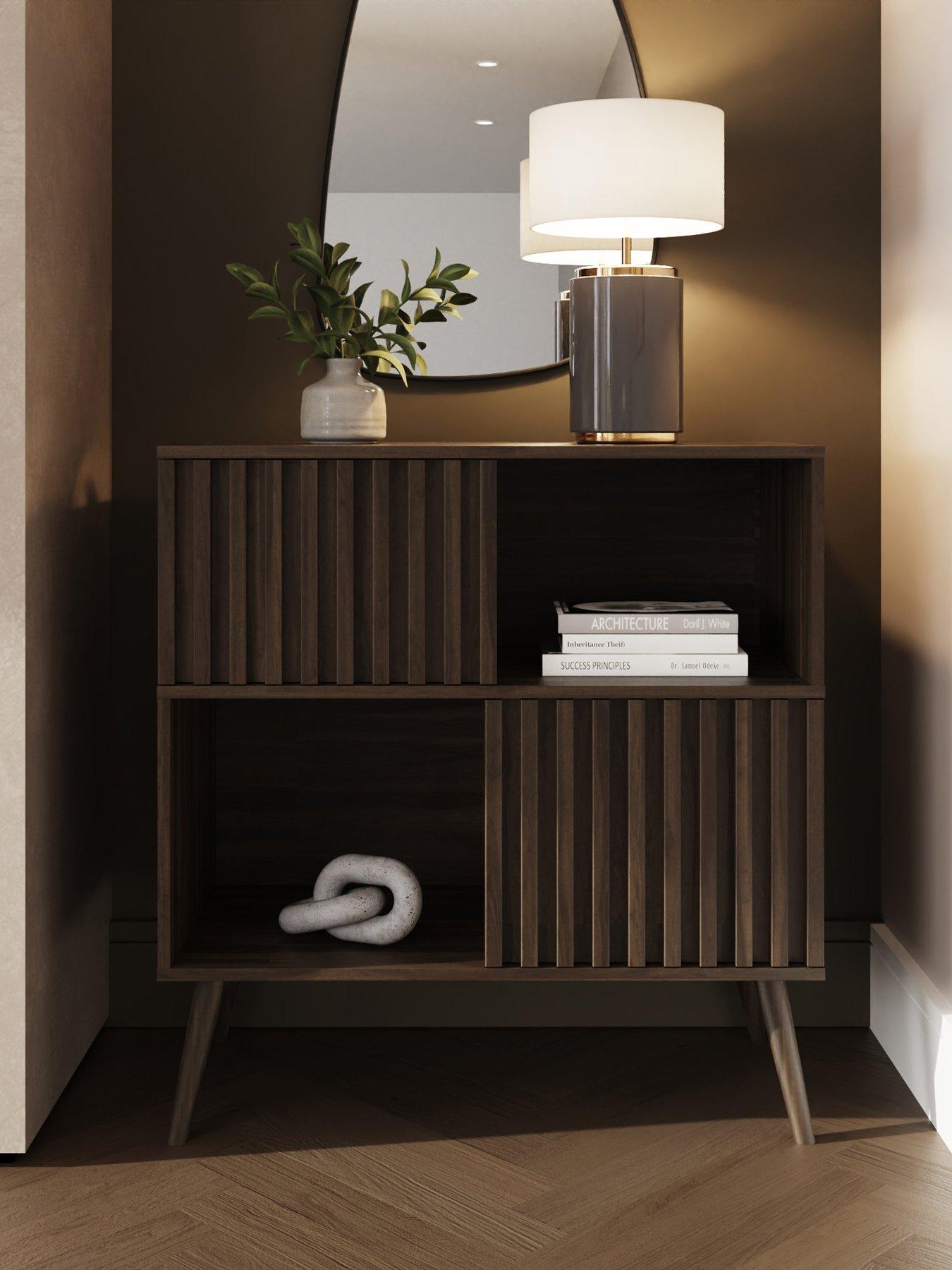 GFW Rowan Compact Sideboard Walnut