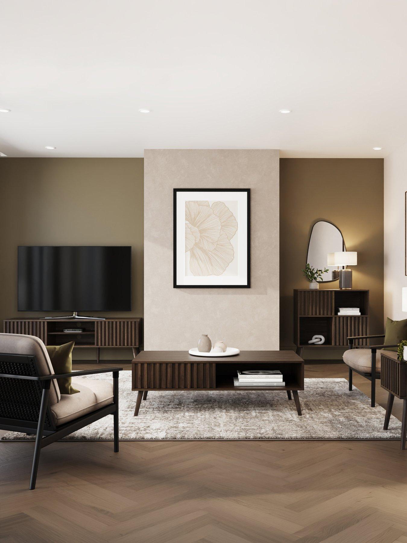 Image 7 of 7 of GFW Rowan Tv Unit Walnut
