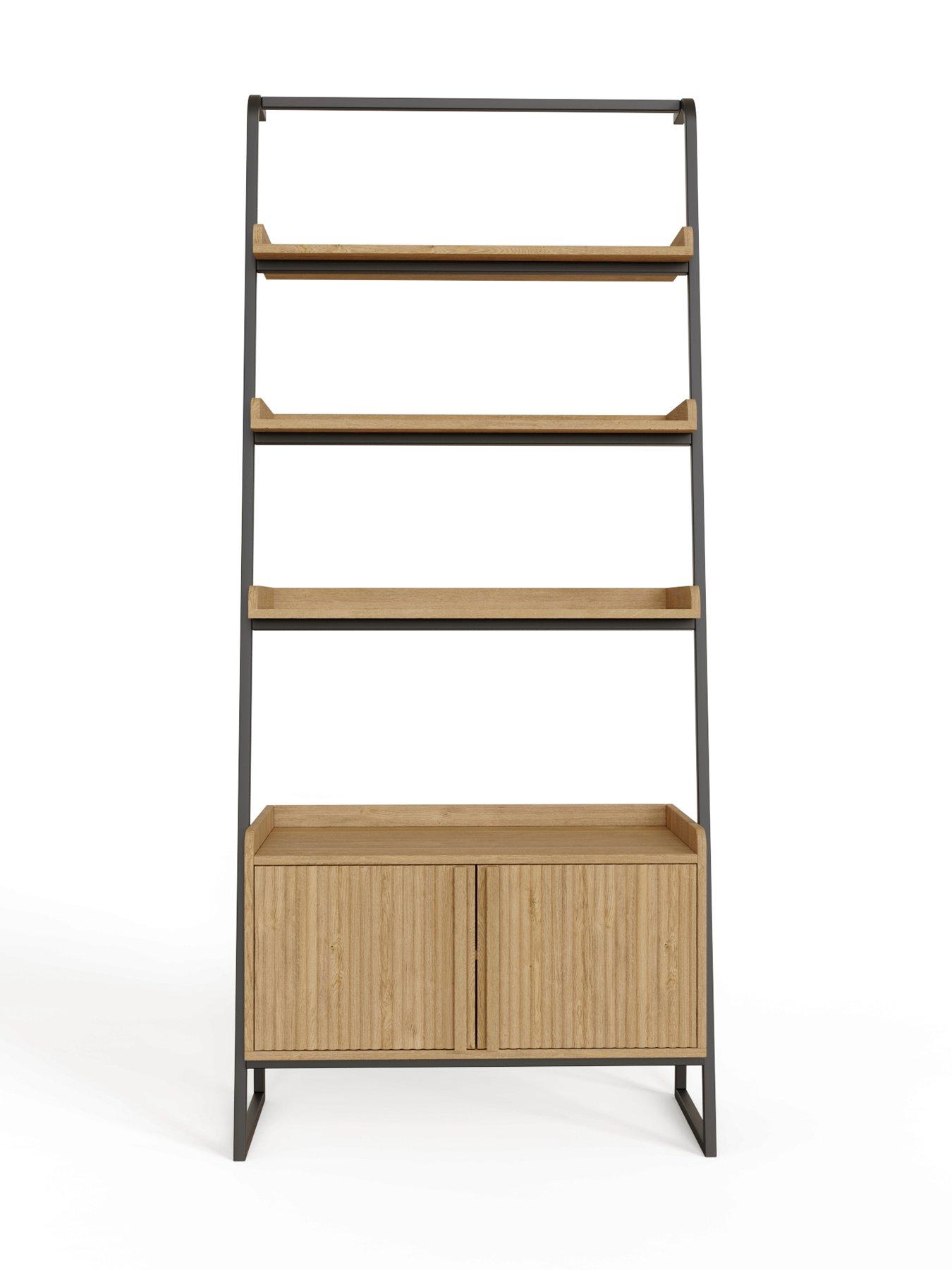 Image 3 of 7 of GFW Octavia Ladder Shelf Oak