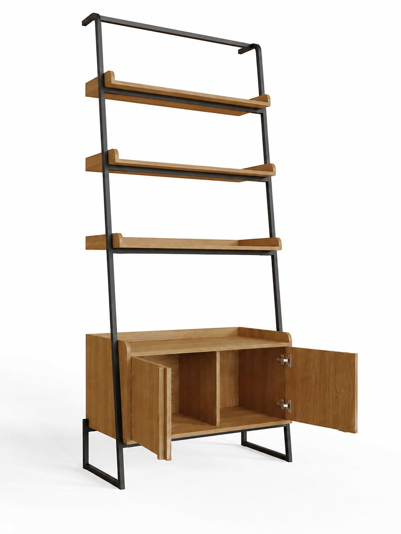 Image 4 of 7 of GFW Octavia Ladder Shelf Oak