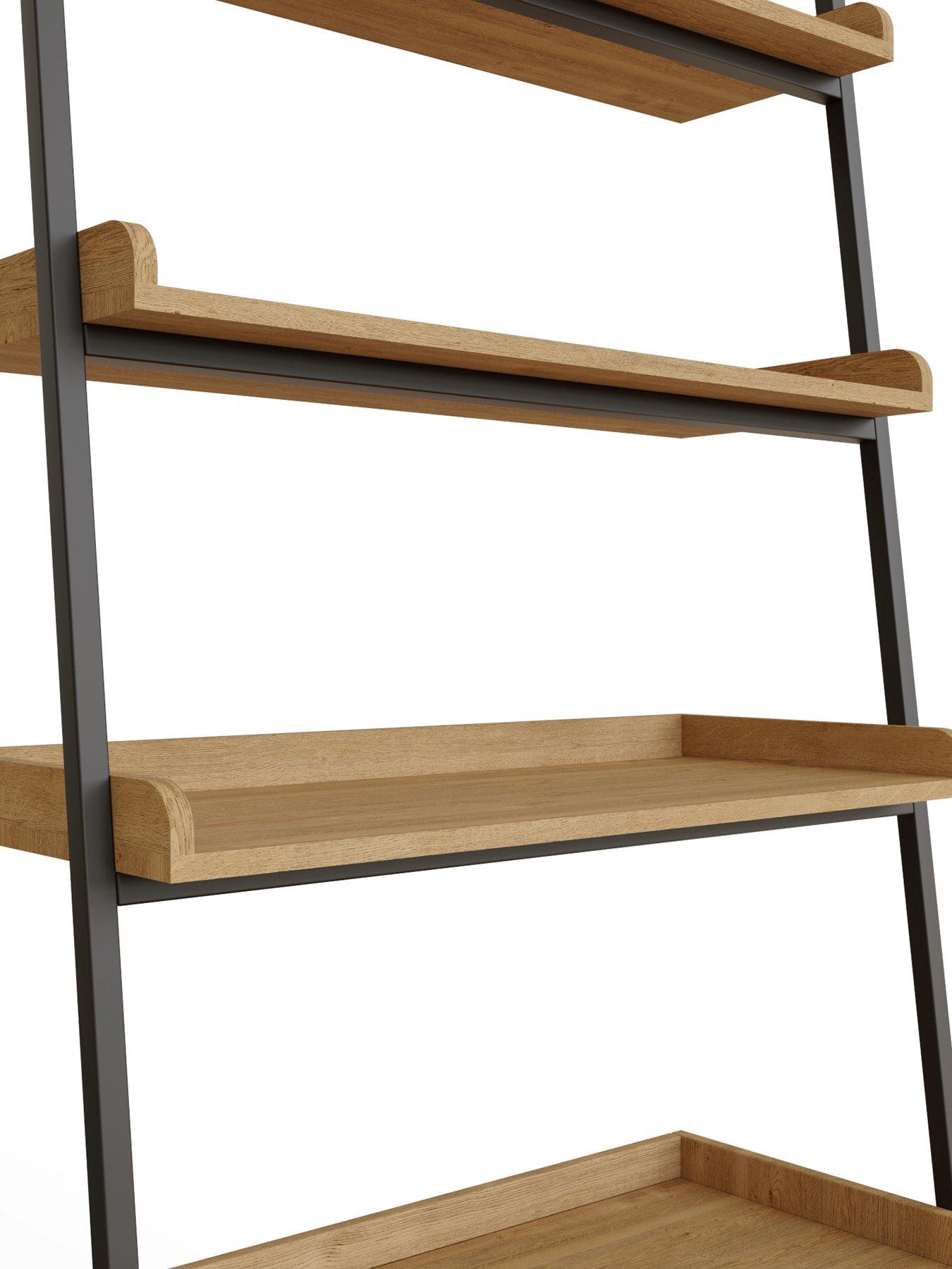Image 6 of 7 of GFW Octavia Ladder Shelf Oak