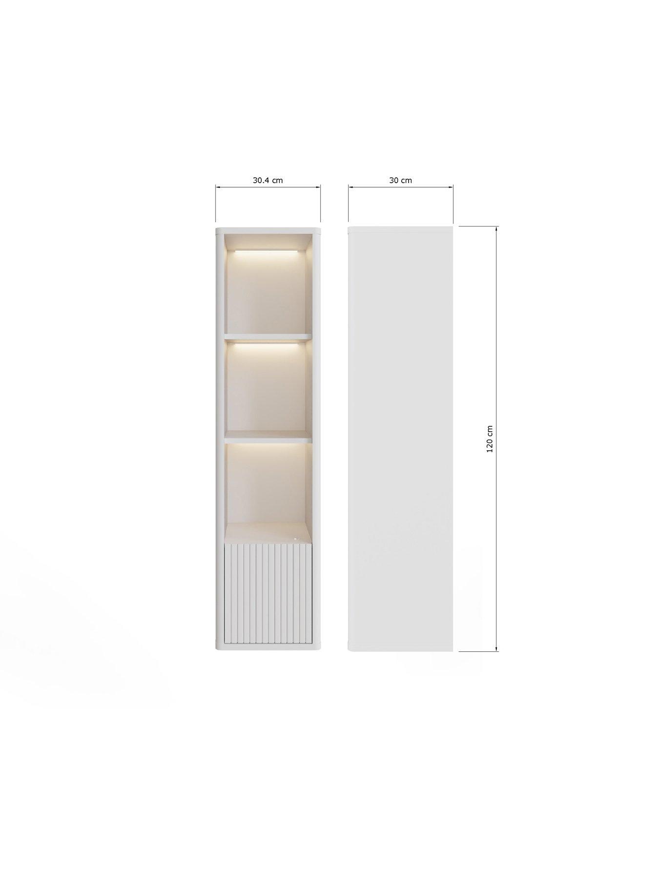 Image 5 of 6 of GFW Mateo 150cm 3pc Kit (tv And 2 X Shelf)