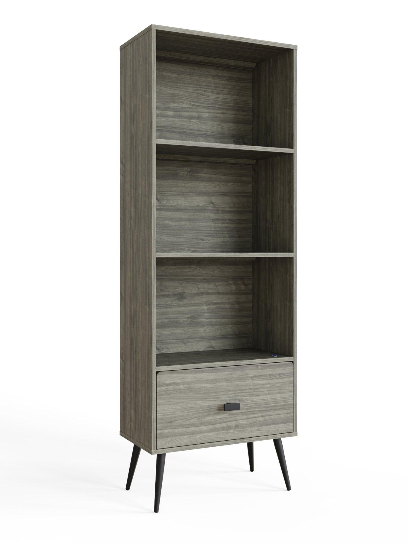Image 5 of 7 of GFW Amos Wide Display Unit Grey