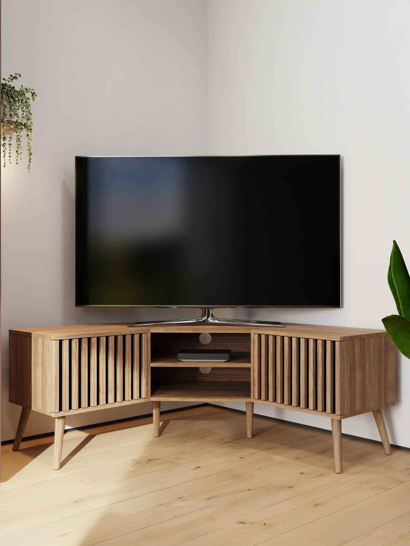 Image 1 of 7 of GFW Rowan Corner Tv Unit Oak