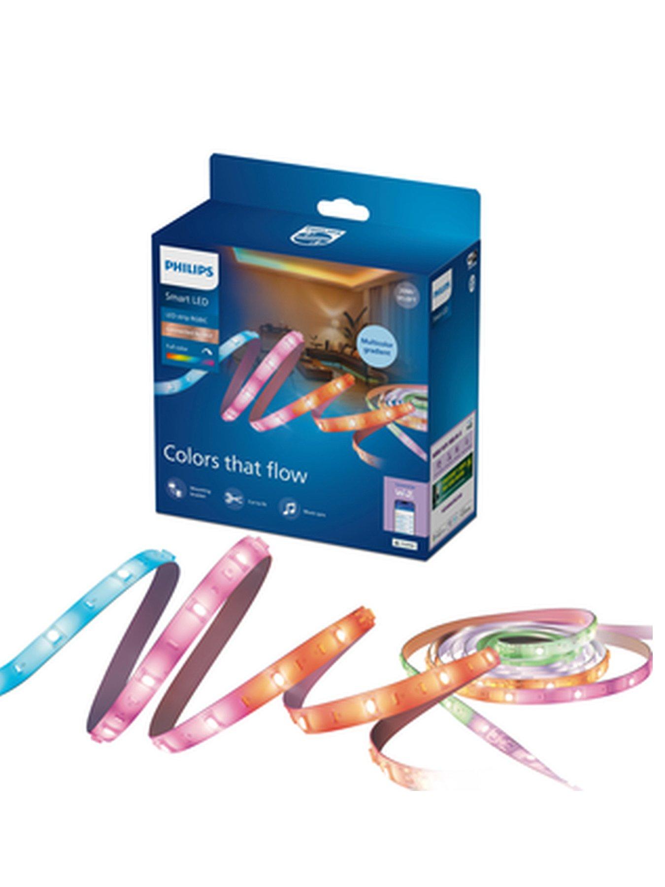 Philips Smart RGBIC LED Light Strip 5m, Type G, Connected by WiZ