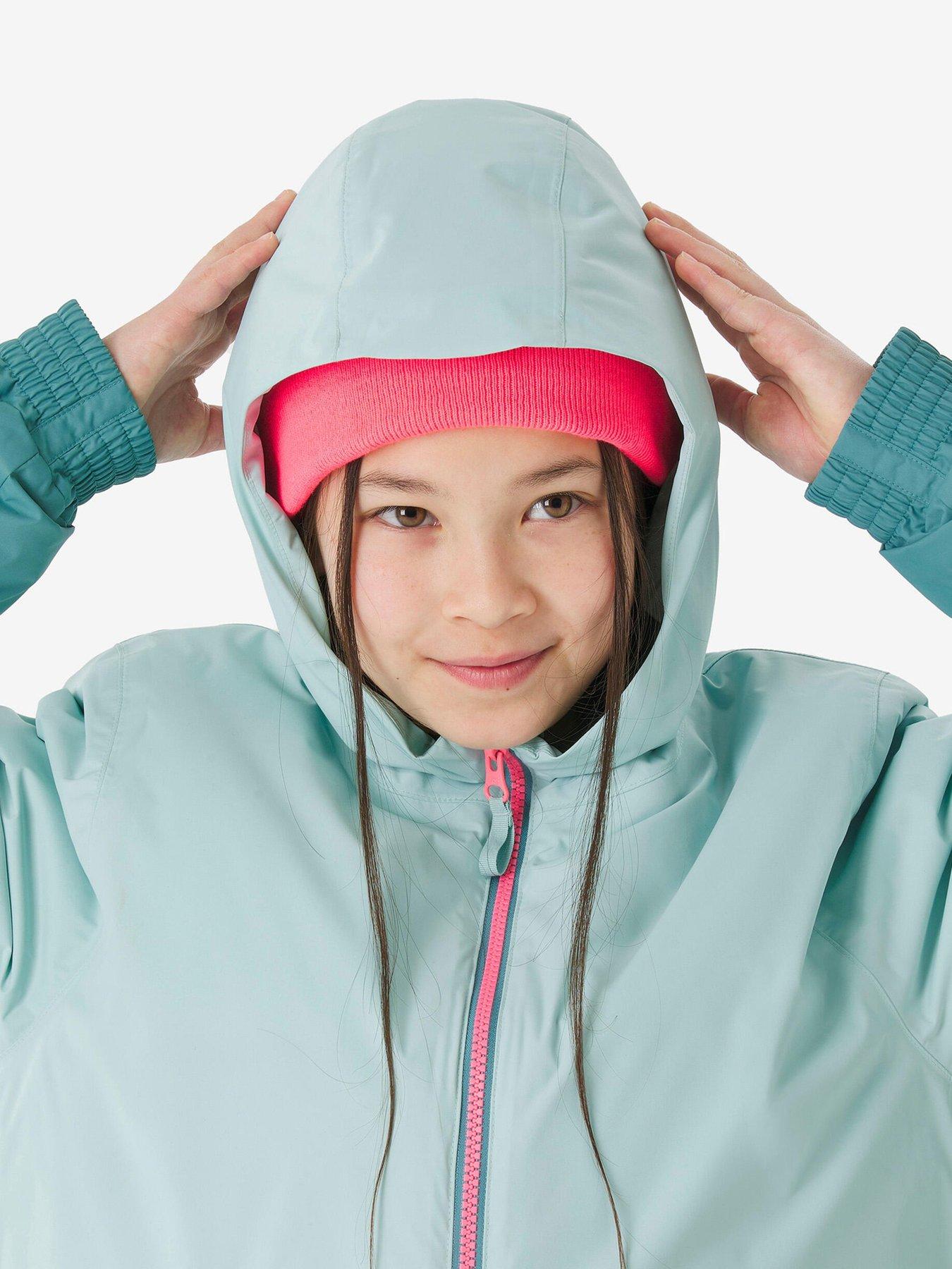 Image 2 of 7 of Decathlon Kids Ski Jacket 100 -turquoise