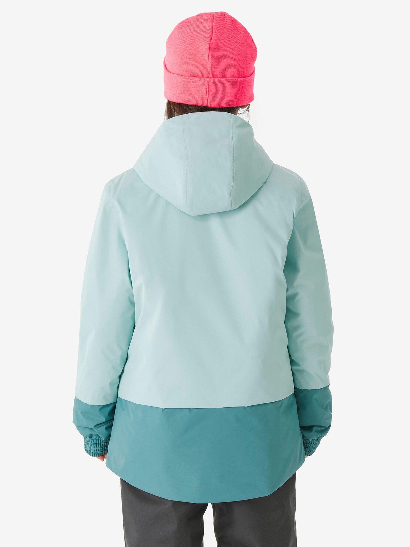 Image 3 of 7 of Decathlon Kids Ski Jacket 100 -turquoise