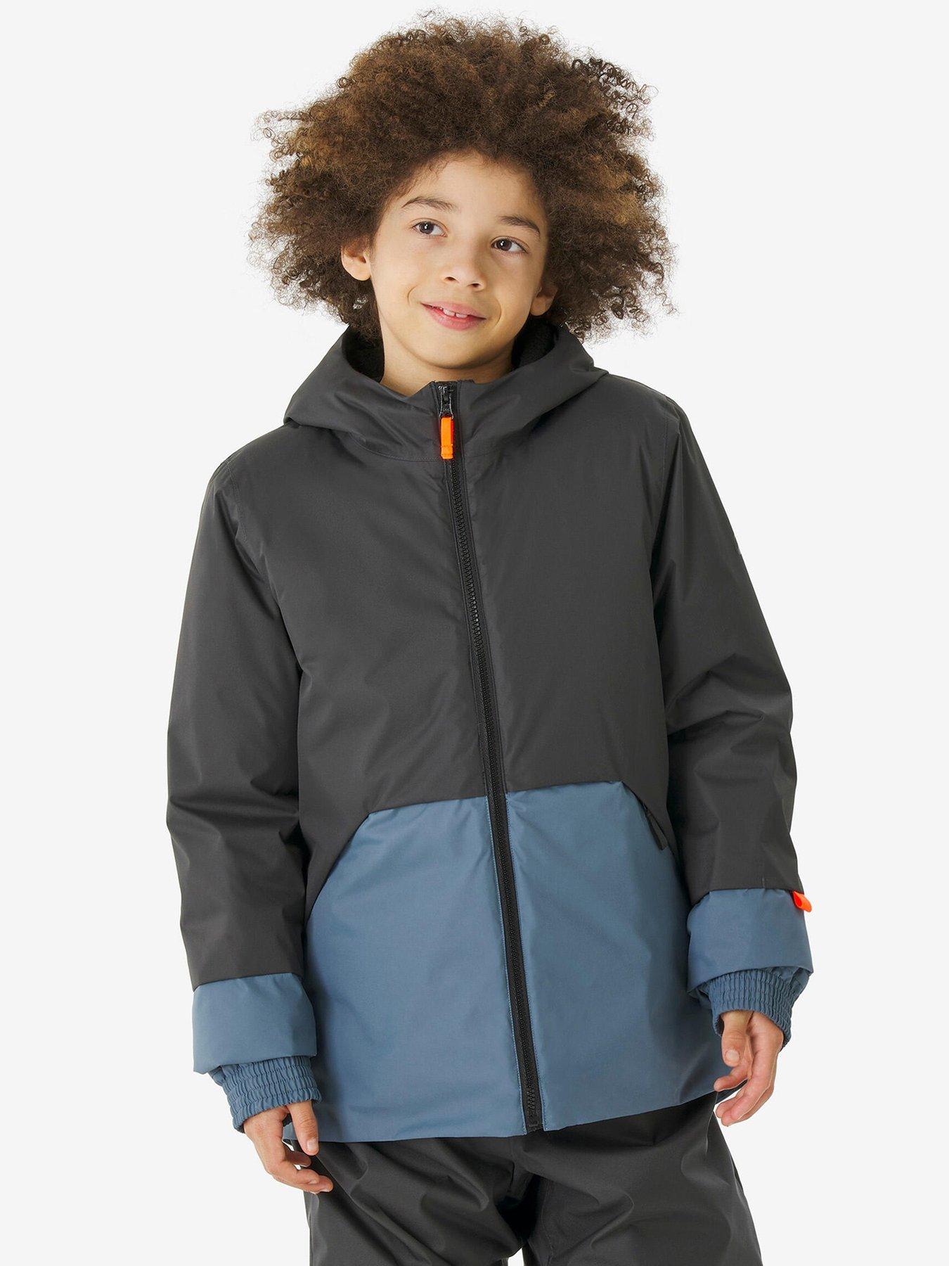Image 1 of 6 of Decathlon Kids Ski Jacket 100 -grey