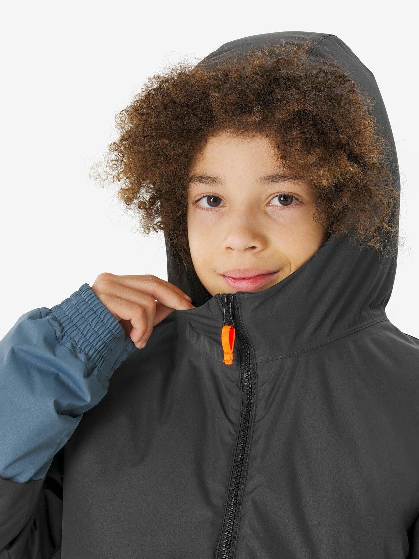 Image 3 of 6 of Decathlon Kids Ski Jacket 100 -grey