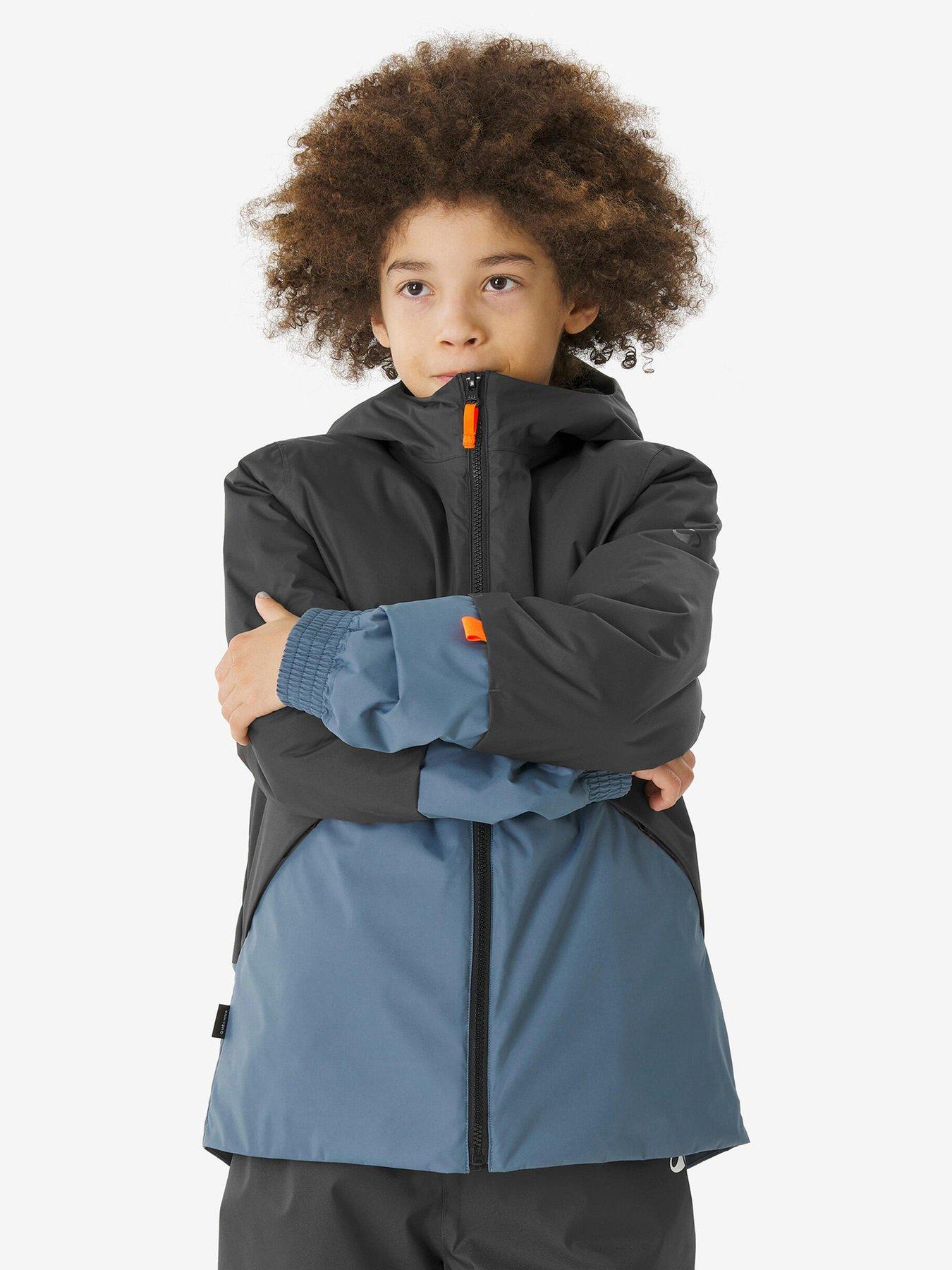 Image 4 of 6 of Decathlon Kids Ski Jacket 100 -grey