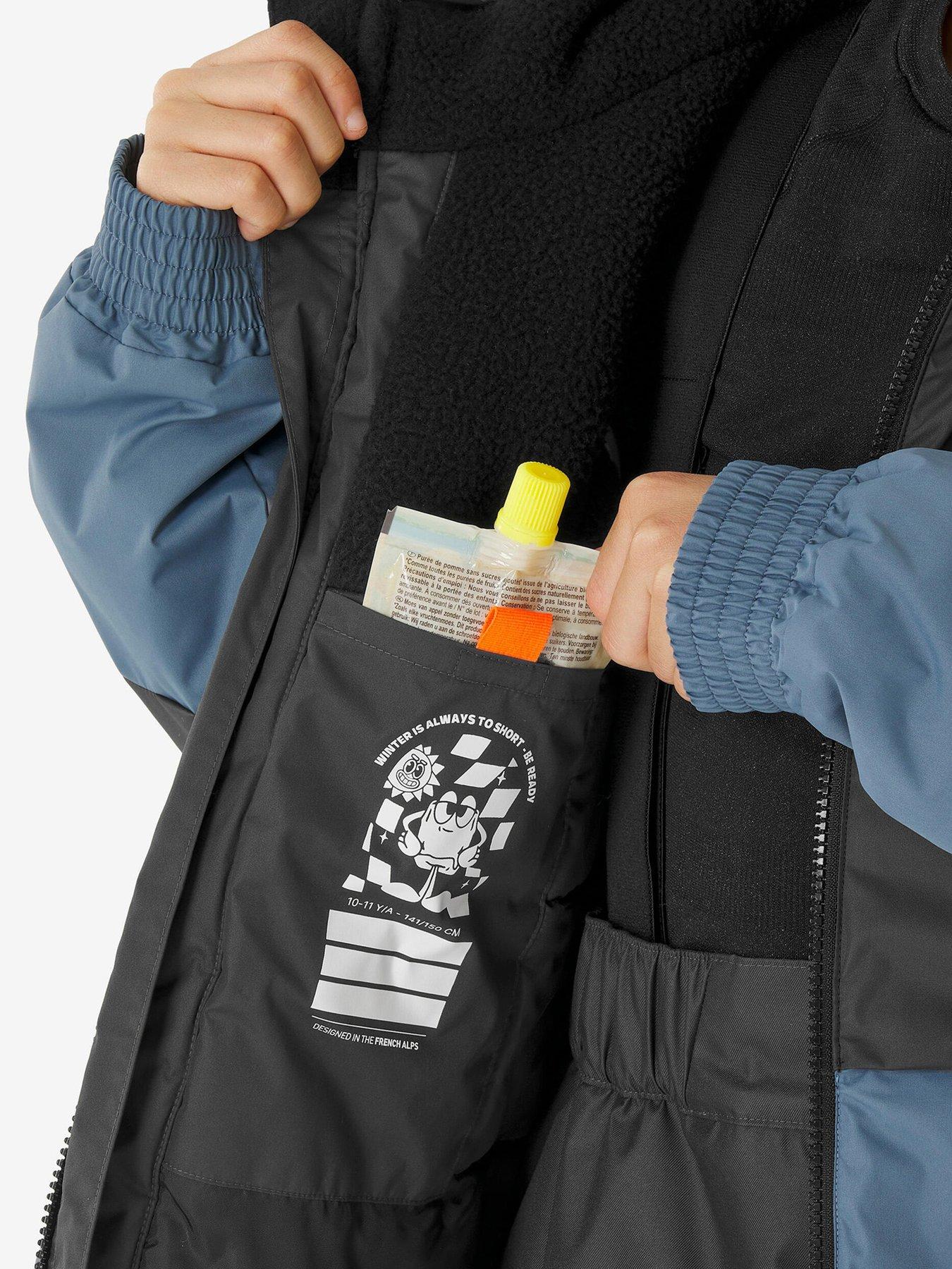 Image 6 of 6 of Decathlon Kids Ski Jacket 100 -grey