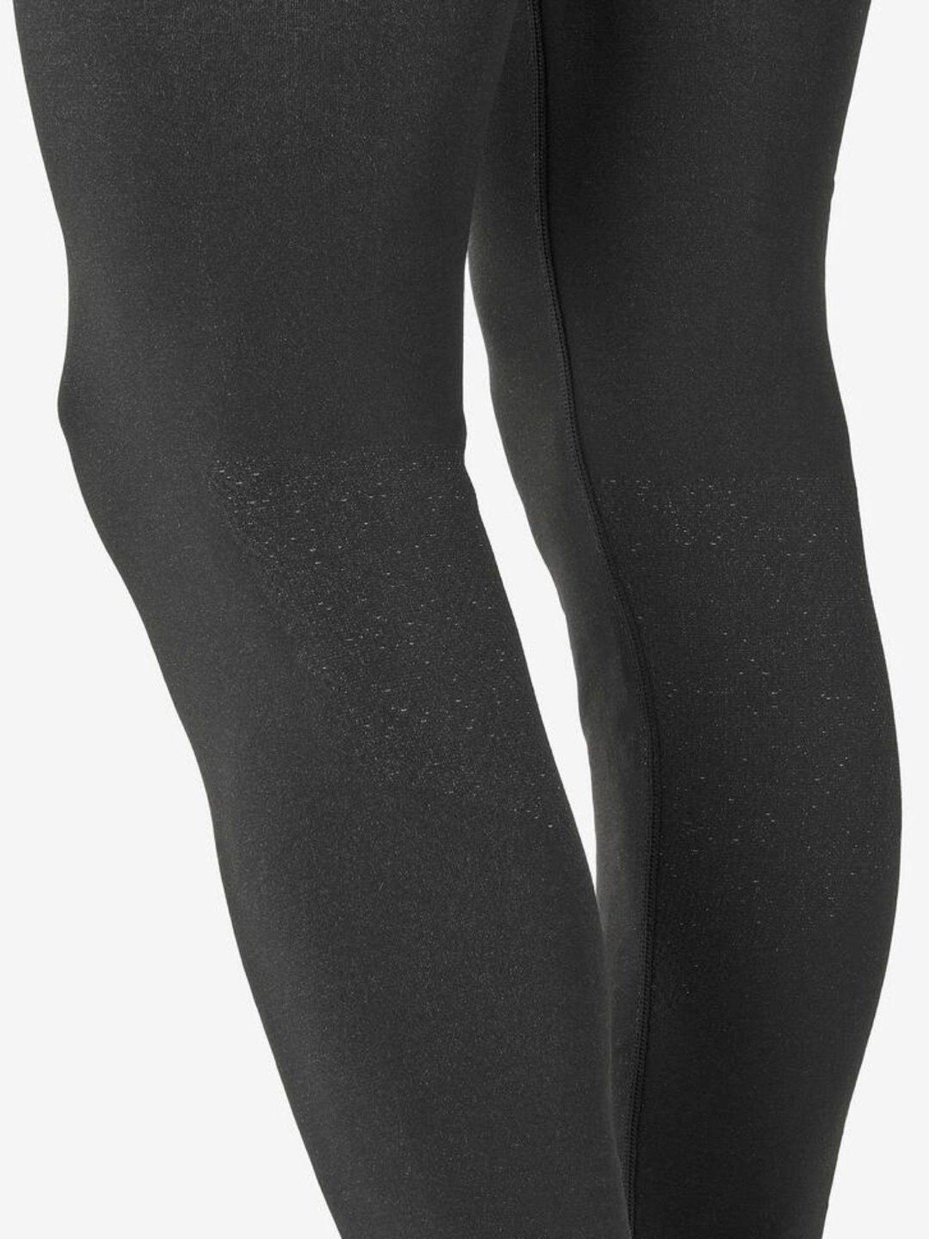 Image 6 of 6 of Decathlon Mens Base Layer Bottoms SKI 500 SEAMLESS - Black